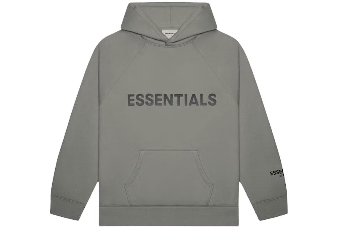 Fear of God Essentials Hoodie Dark Gray / Charcoal Gray — Dead Stock — Drew  Street Apparel