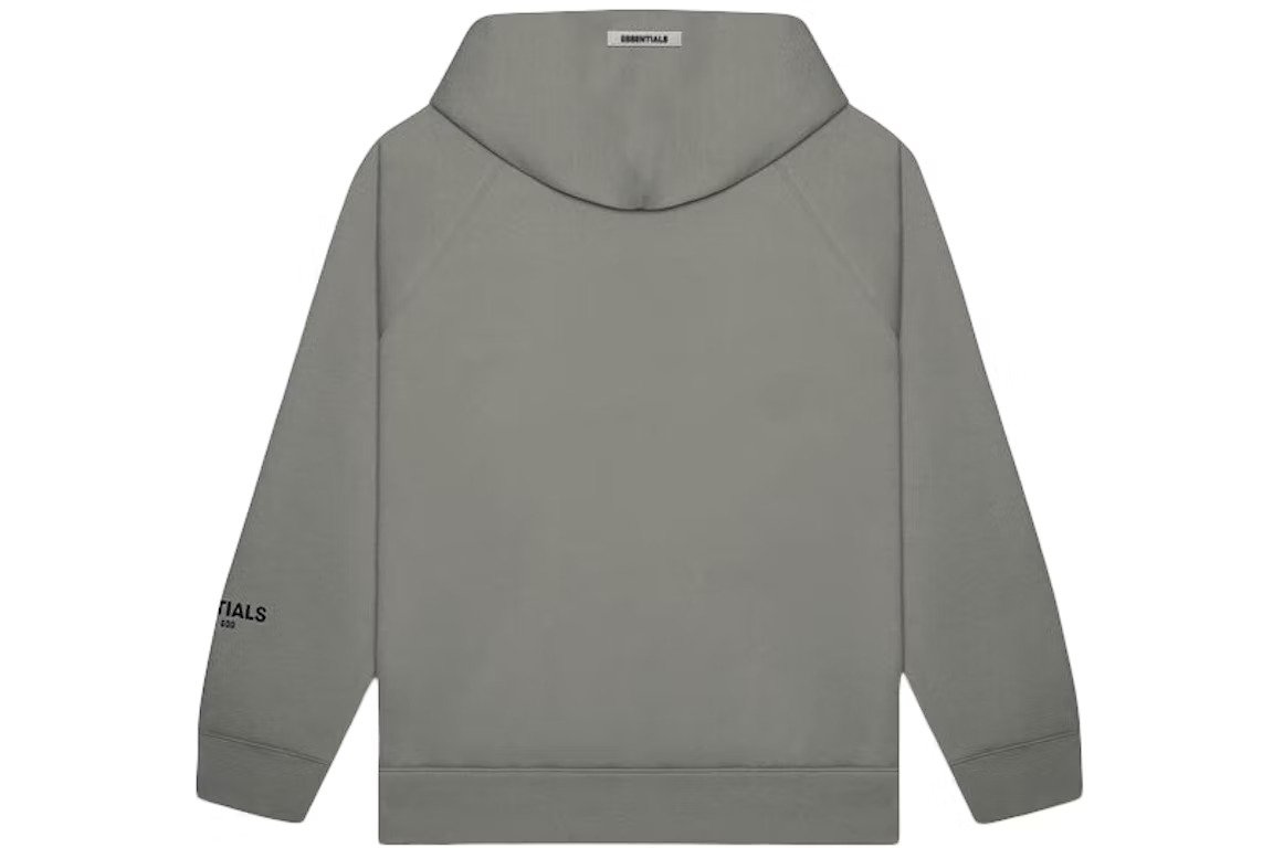 Drew Street Fear of God Essentials Hoodie Pull-Over Loose Fit Dark Grey / Charcoal