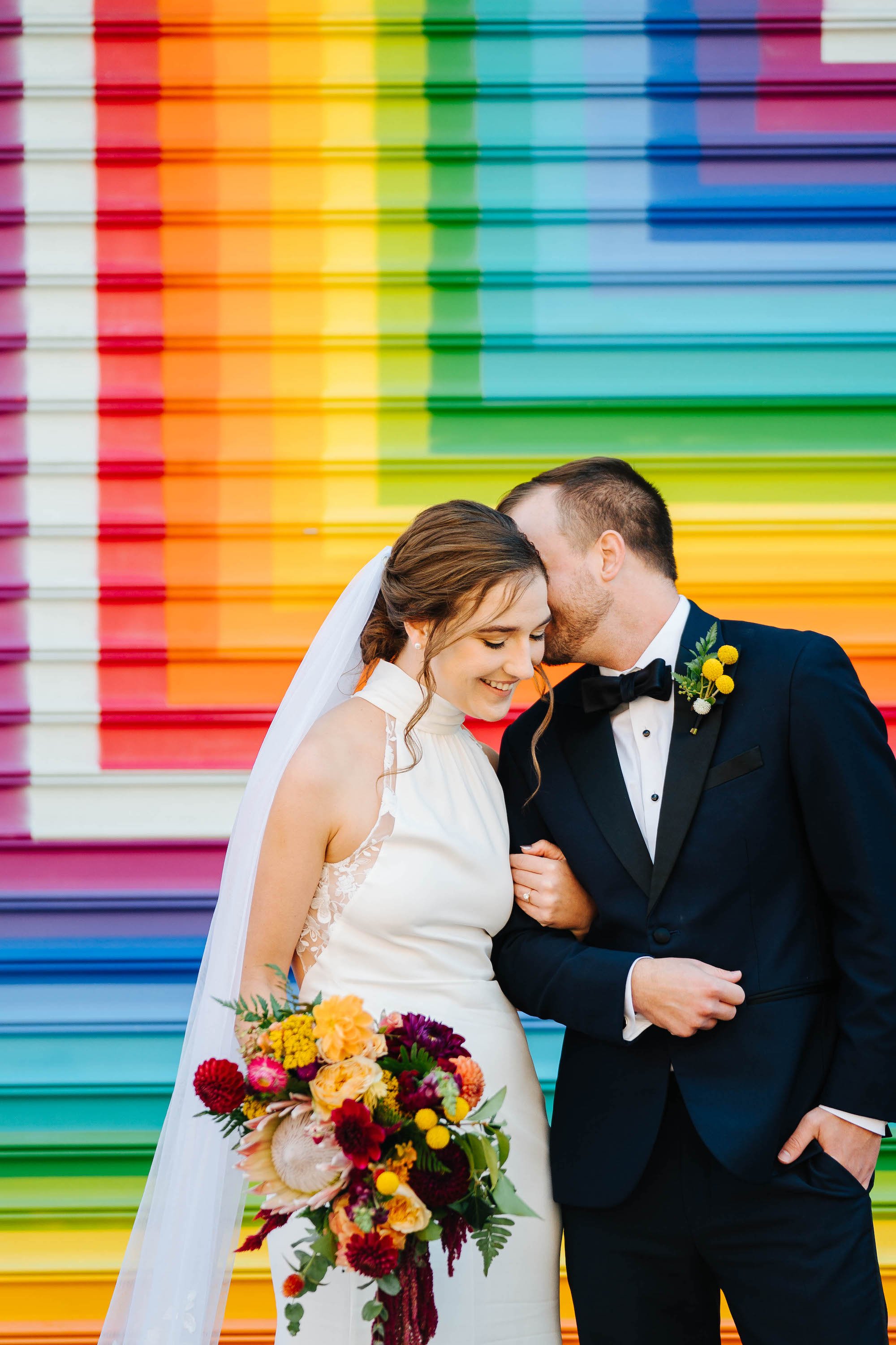 Modern Art Gallery Wedding