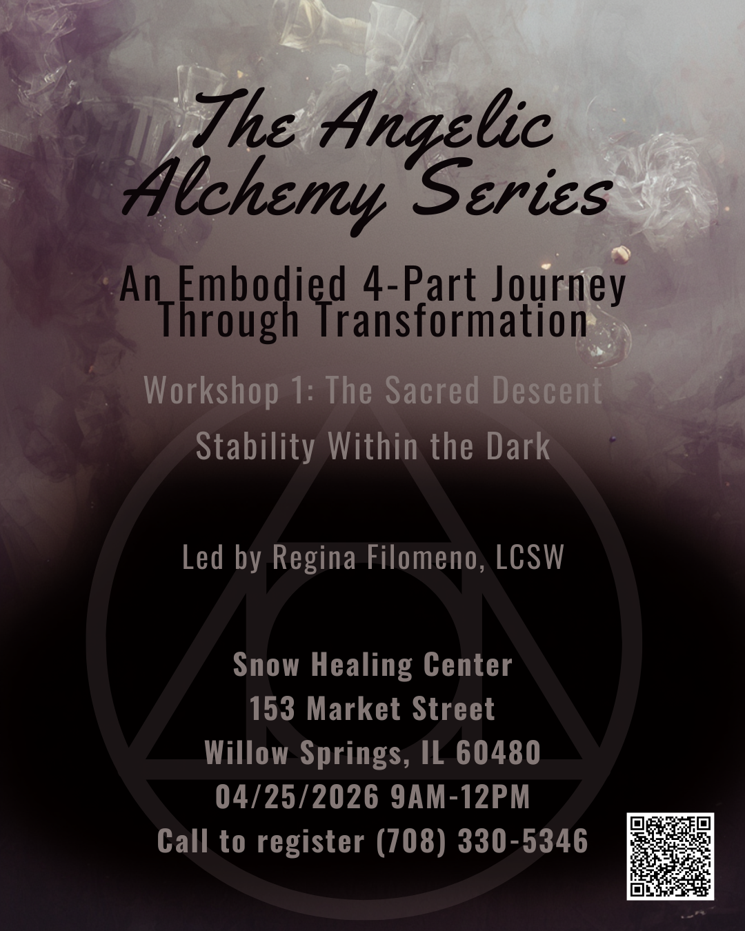 The Angelic Alchemy Series Workshop I: The Sacred Descent — Stability Within the Dark