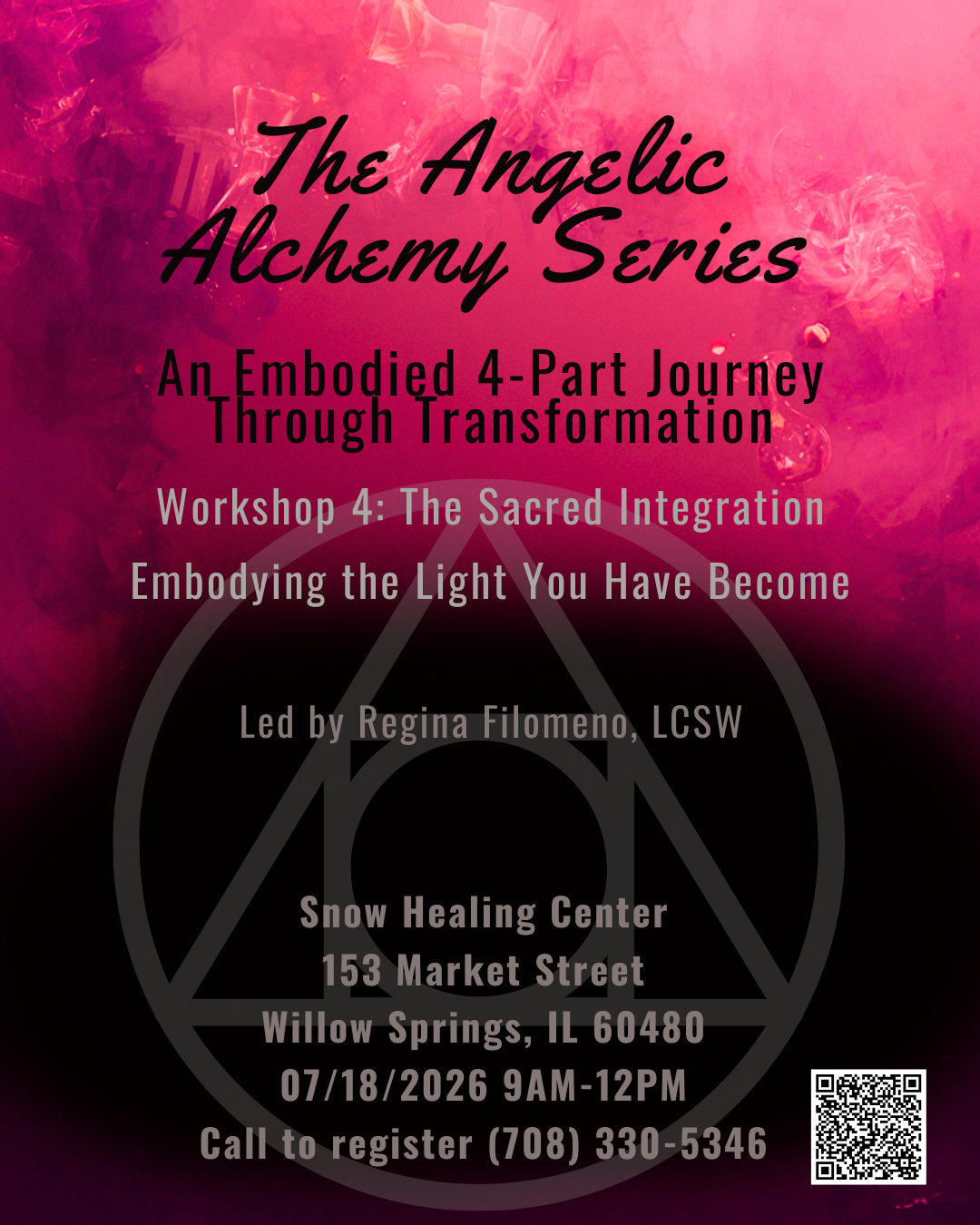 Angelic Alchemy Series Workshop 4: The Sacred Integration — Embodying the Light You Have Become 