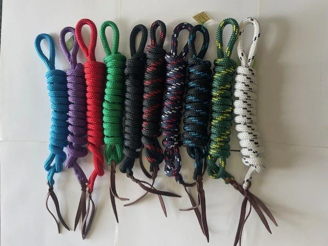 Yatching Rope Lead 14mm x 8ft -Double braided Australian Made Horse Lead