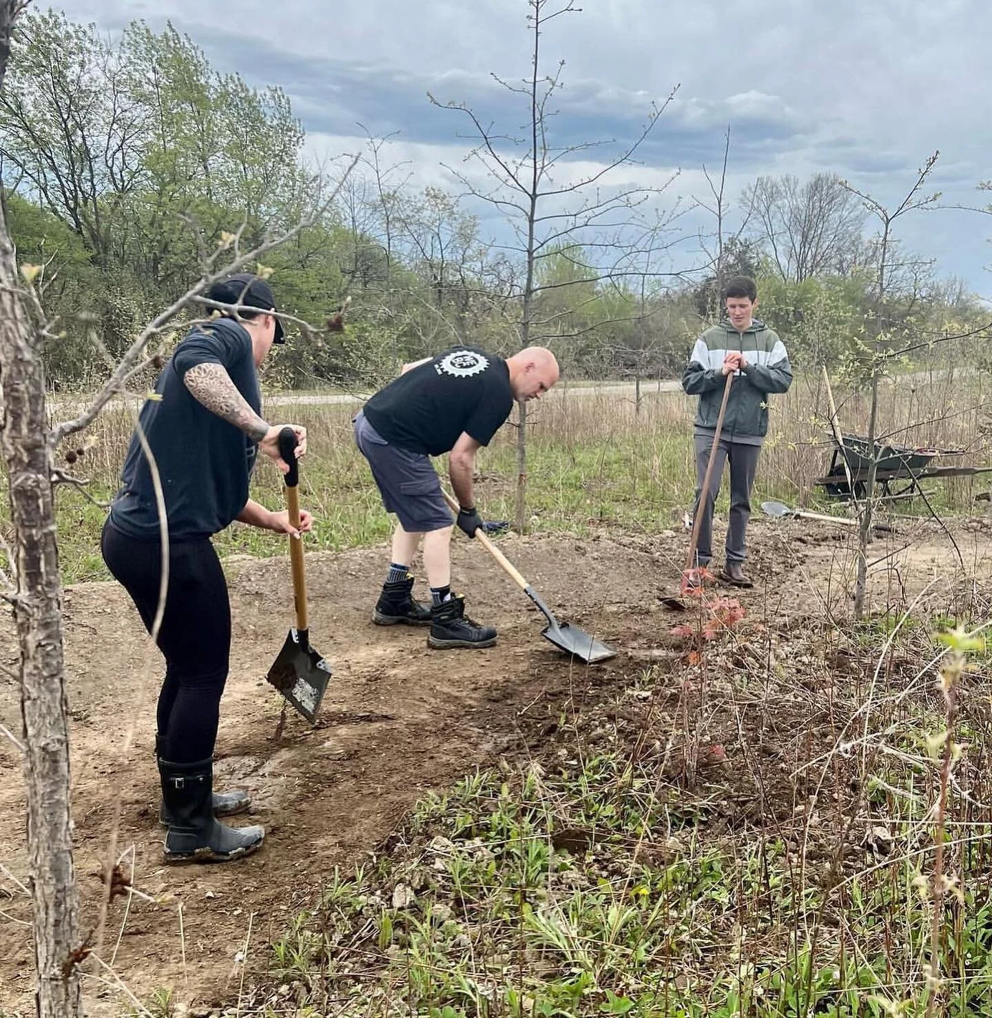 I am blown away by the work @webcride and their team is doing to create a bike trail at the Libro Centre. All the way from fundraiser to putting shovels in the ground, this team is not stopping until the trail is open and ready for riders. Great work