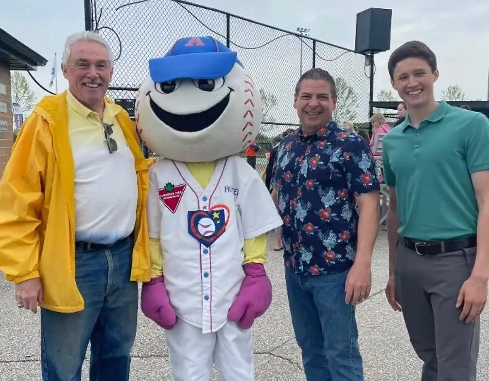 I had a wonderful time at @miracleleagueaburg&rsquo;s Opening Day with Mayor Prue and Deputy Mayor Gibb! It was great to see dozens of volunteers and athletes at the diamond as well as @teambradbondy emceeing!