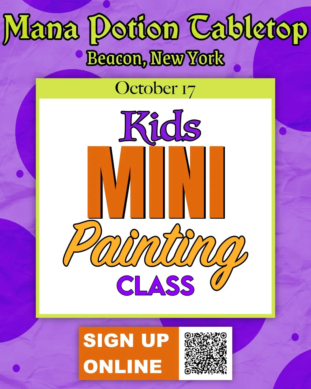 Kids Mini Painting Class