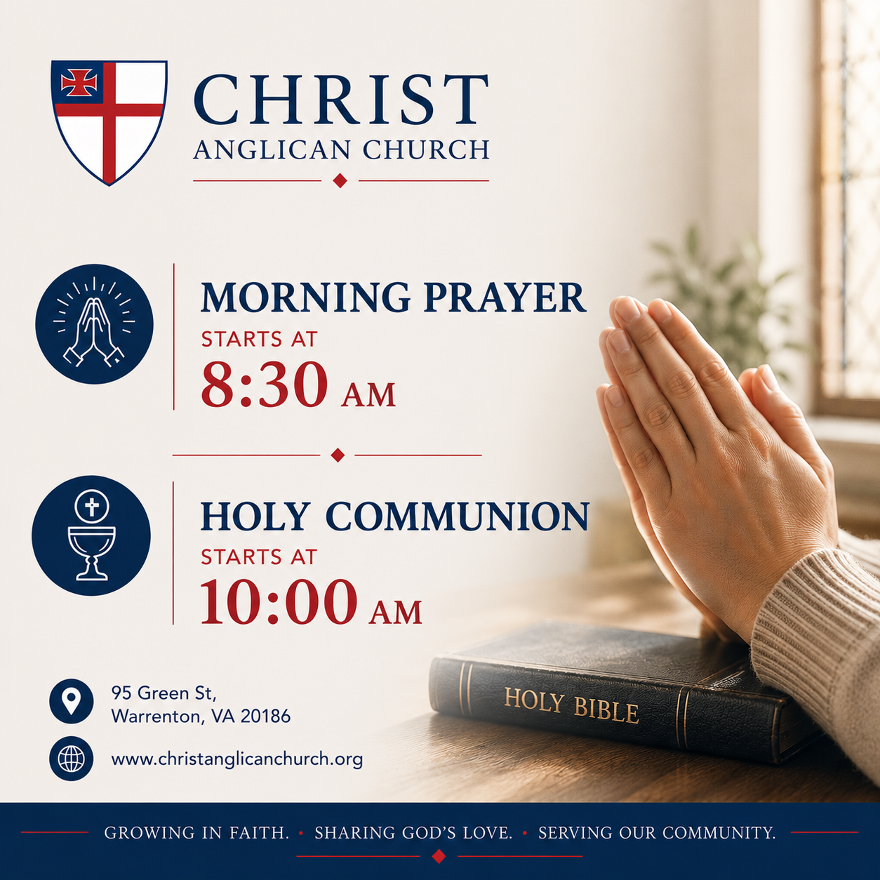 Morning Prayer &amp; Holy Communion