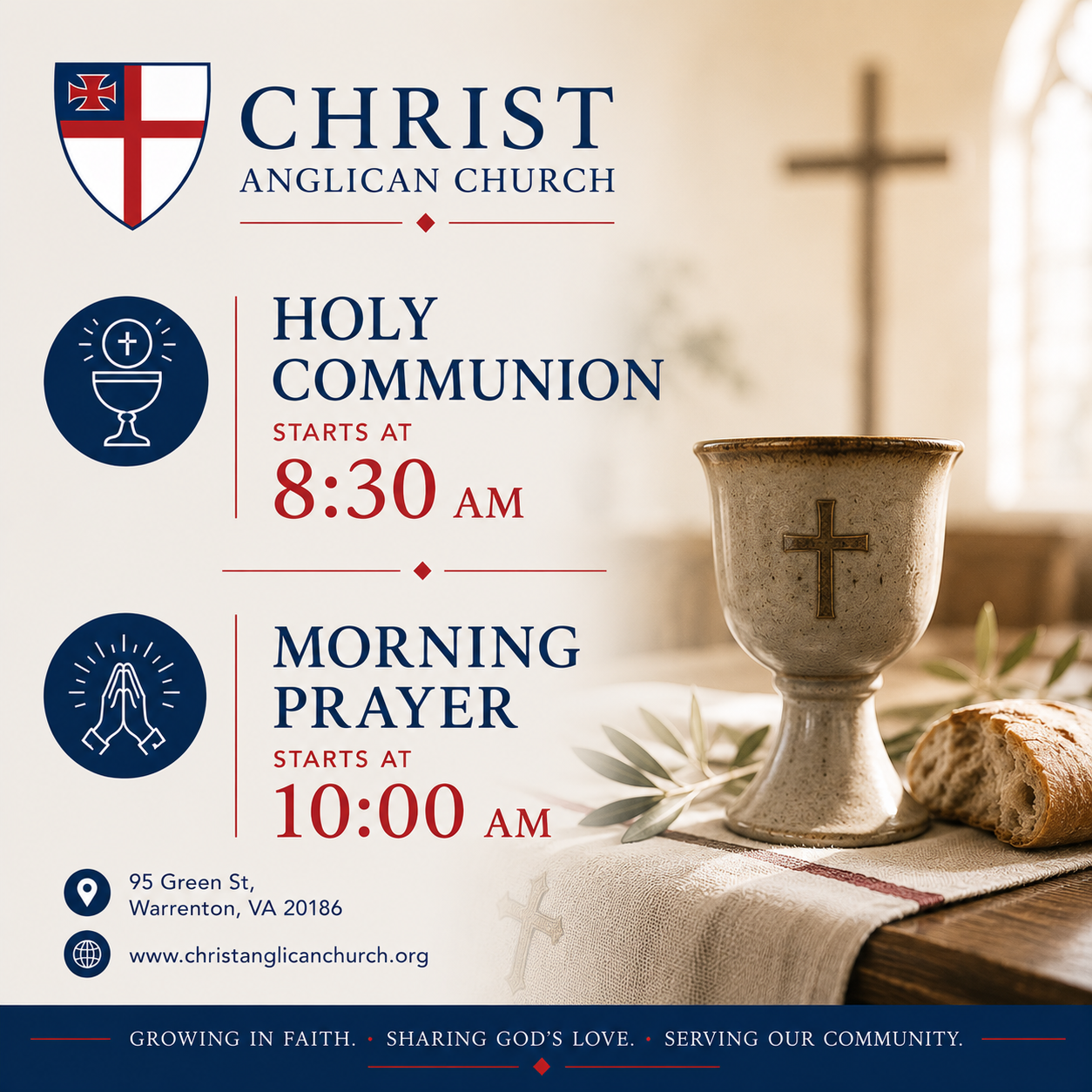 Holy Communion &amp; Morning Prayer