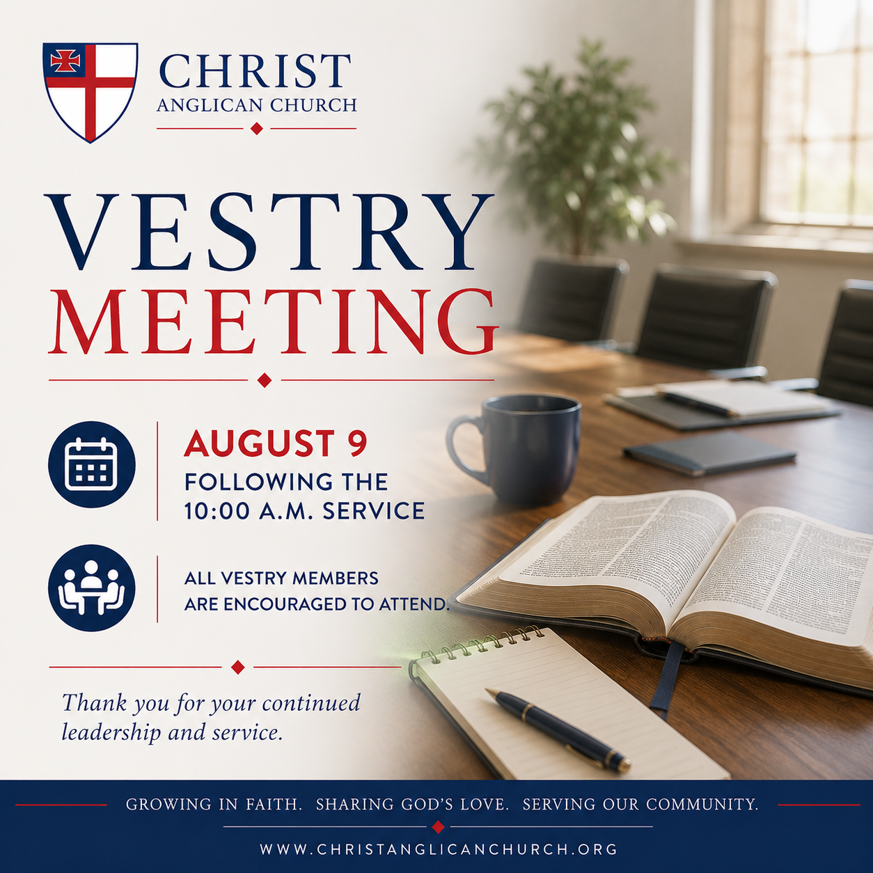 Vestry Meeting