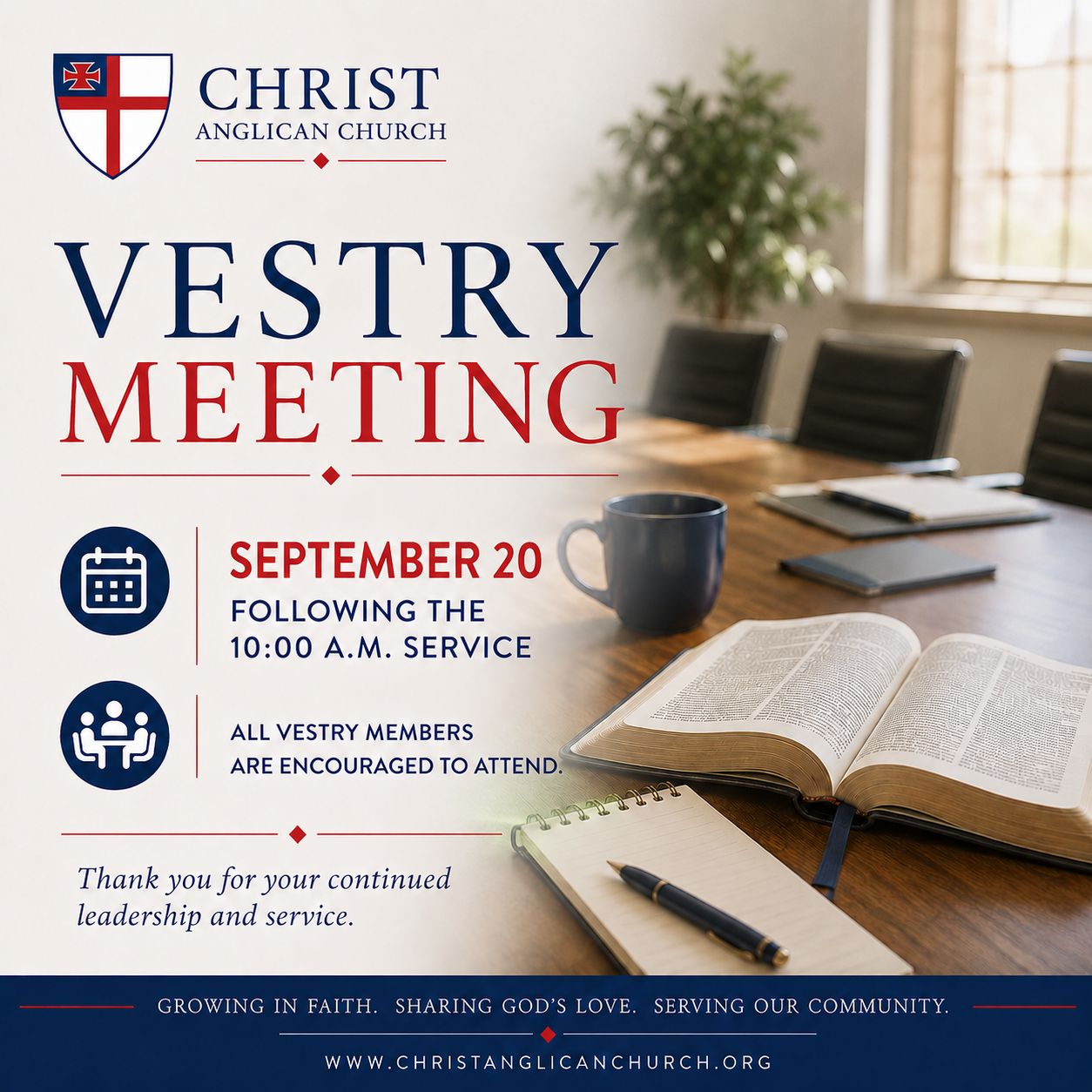 Vestry Meeting