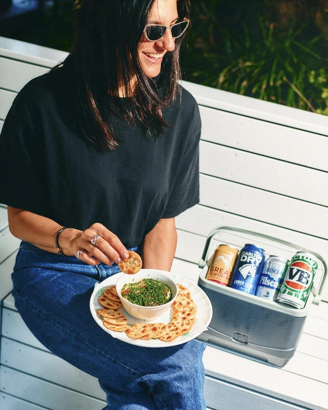 What a cracker of a day 🍻 Jatz, French onion dip, and an esky full of cold ones that&rsquo;s how we do Ockerfest.