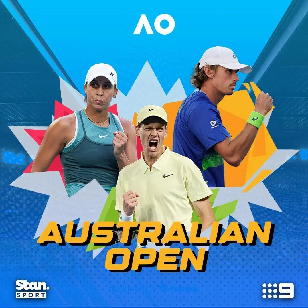 Join us in The Garden for all the AO action... we're serving up @balterbrewing specials from the Beach Hut with mega chances to win, table tennis next to Garden Bar... and all the vibes!! 🎾🍻