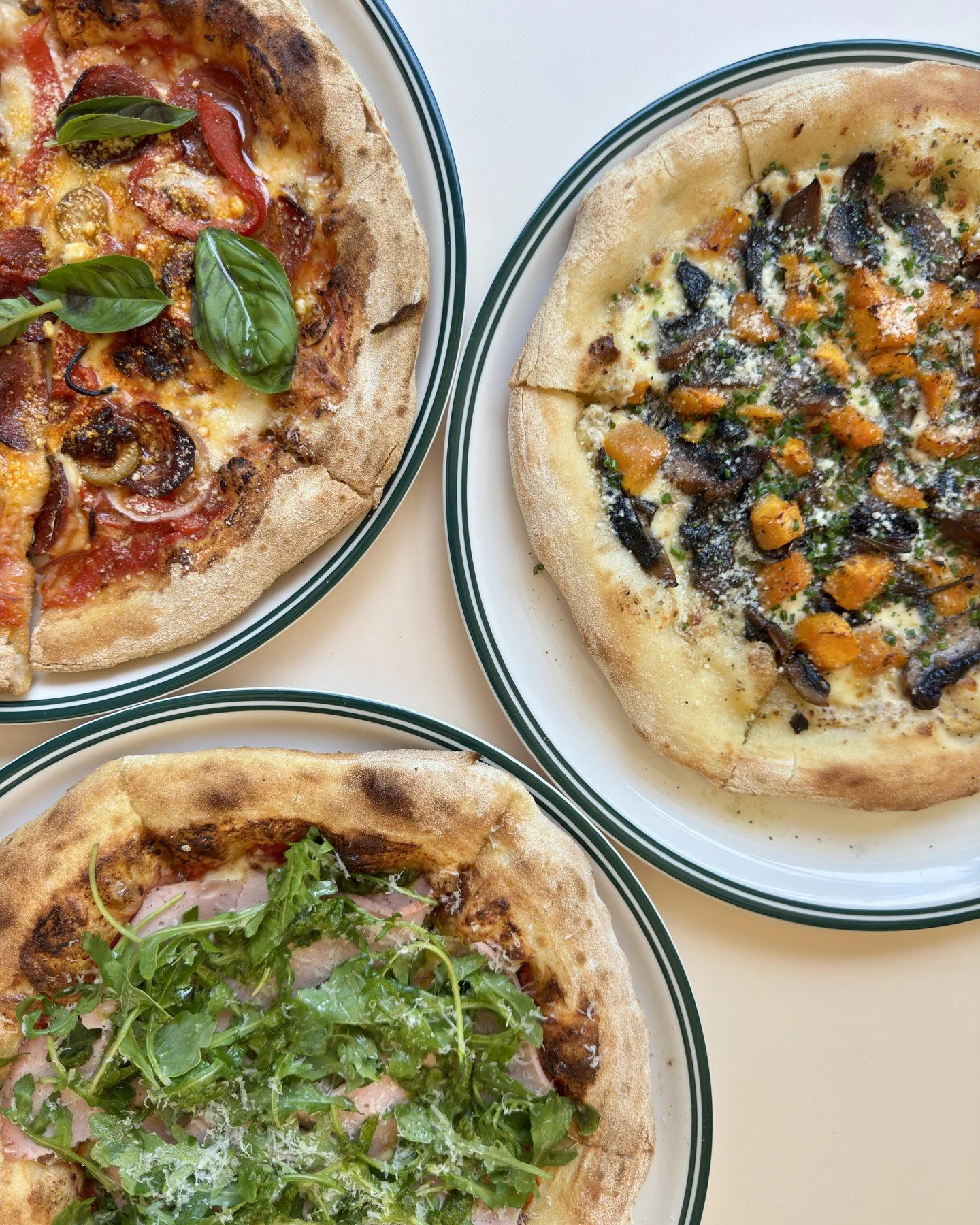 $20 Pizza Mondays just got better with a new autumn special 🍕 Pumpkin &amp; Mushroom - truffled white sauce, roasted field mushrooms, roasted pumpkin, mozzarella, confit garlic &amp; pecorino 🤤