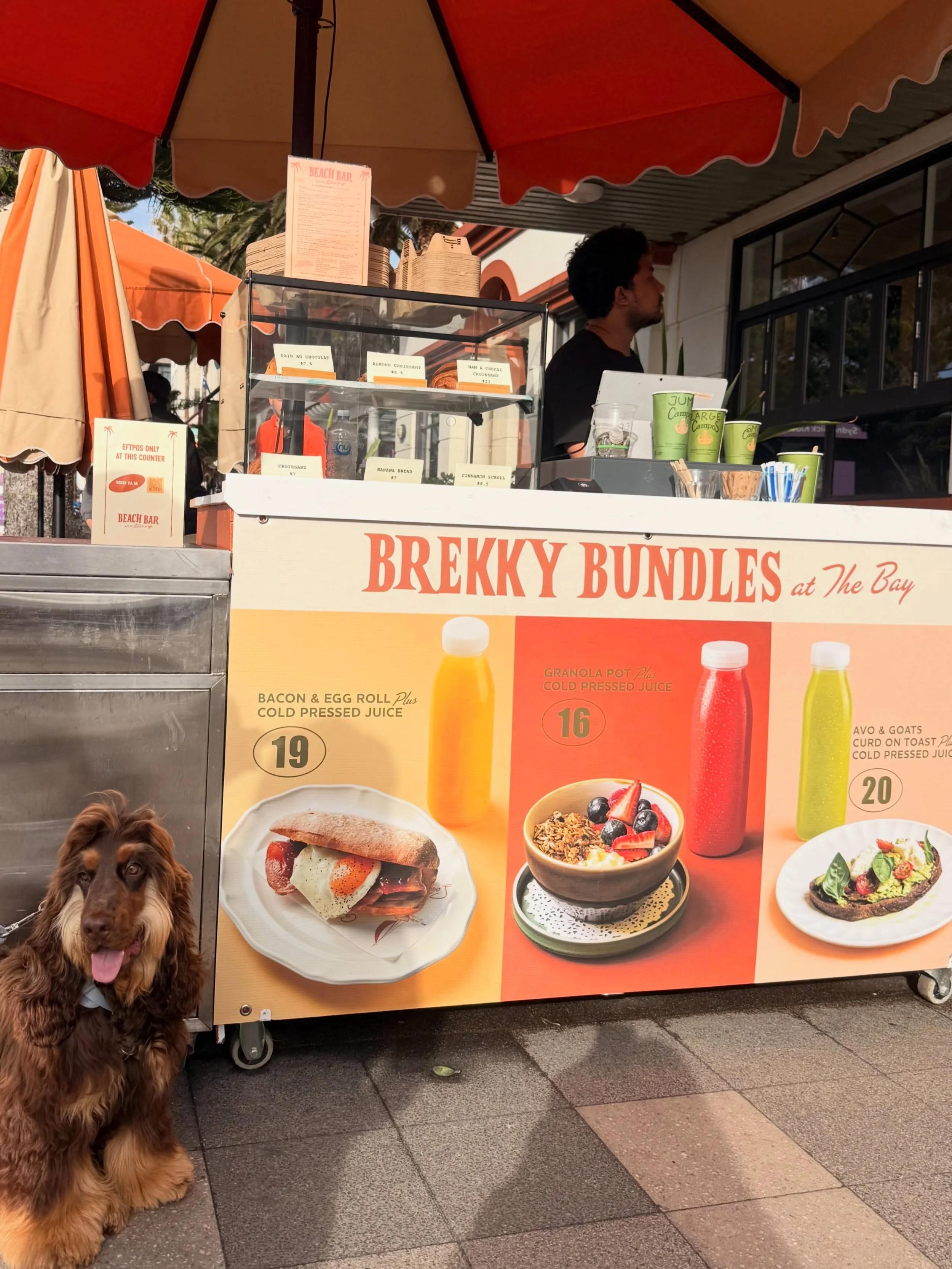 Rushed weekday morning? We&rsquo;ve got breakfast sorted.

Brekky bundles available Monday to Friday, 7am&ndash;11am ☕🥐

Grab and go (Pup not included 🐶)