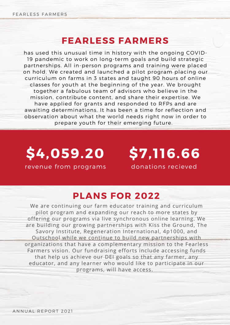 2021 Annual Report page 2