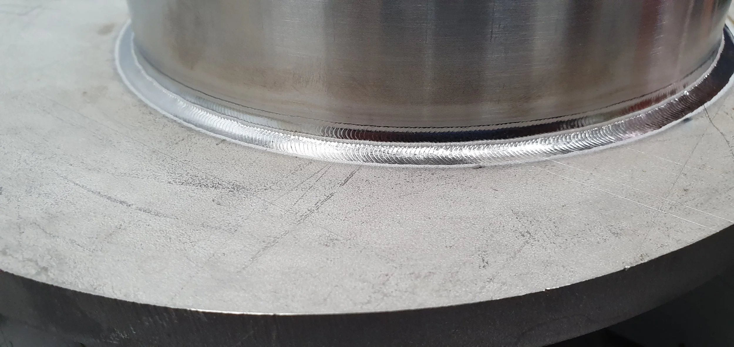 Stainless steel - corner welding