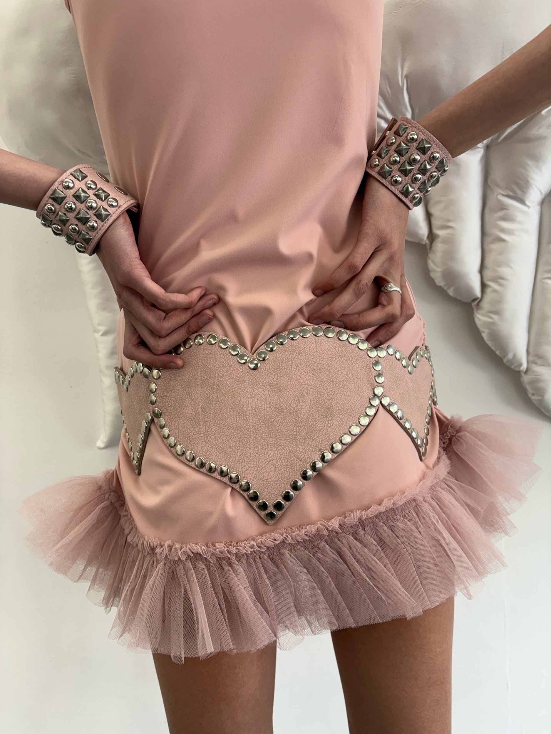Heart Belt - Pink