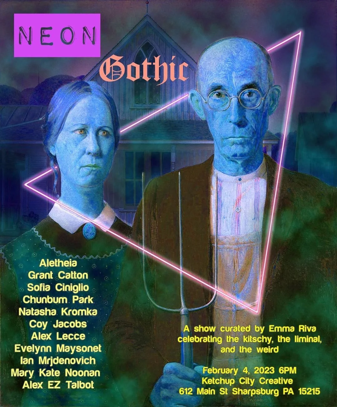 Neon Gothic - Eerie, Provocative, and fantastical works of art