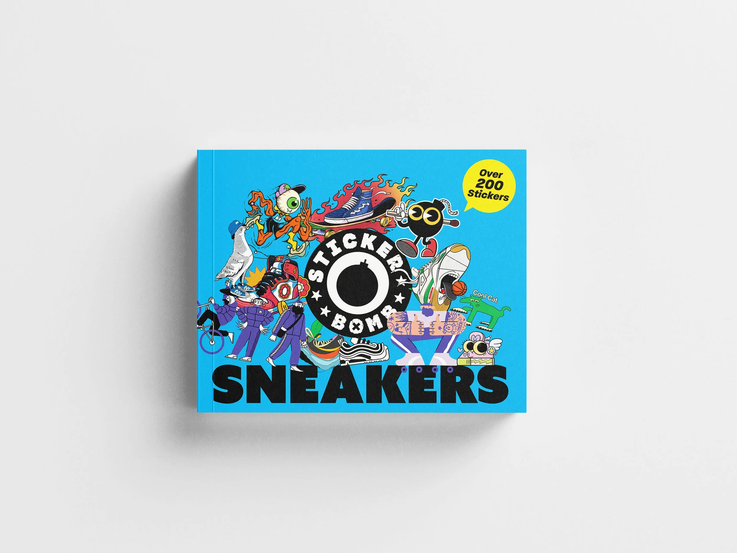 Stickerbomb Sneakers — The New Sticker Book for Sneakerheads
