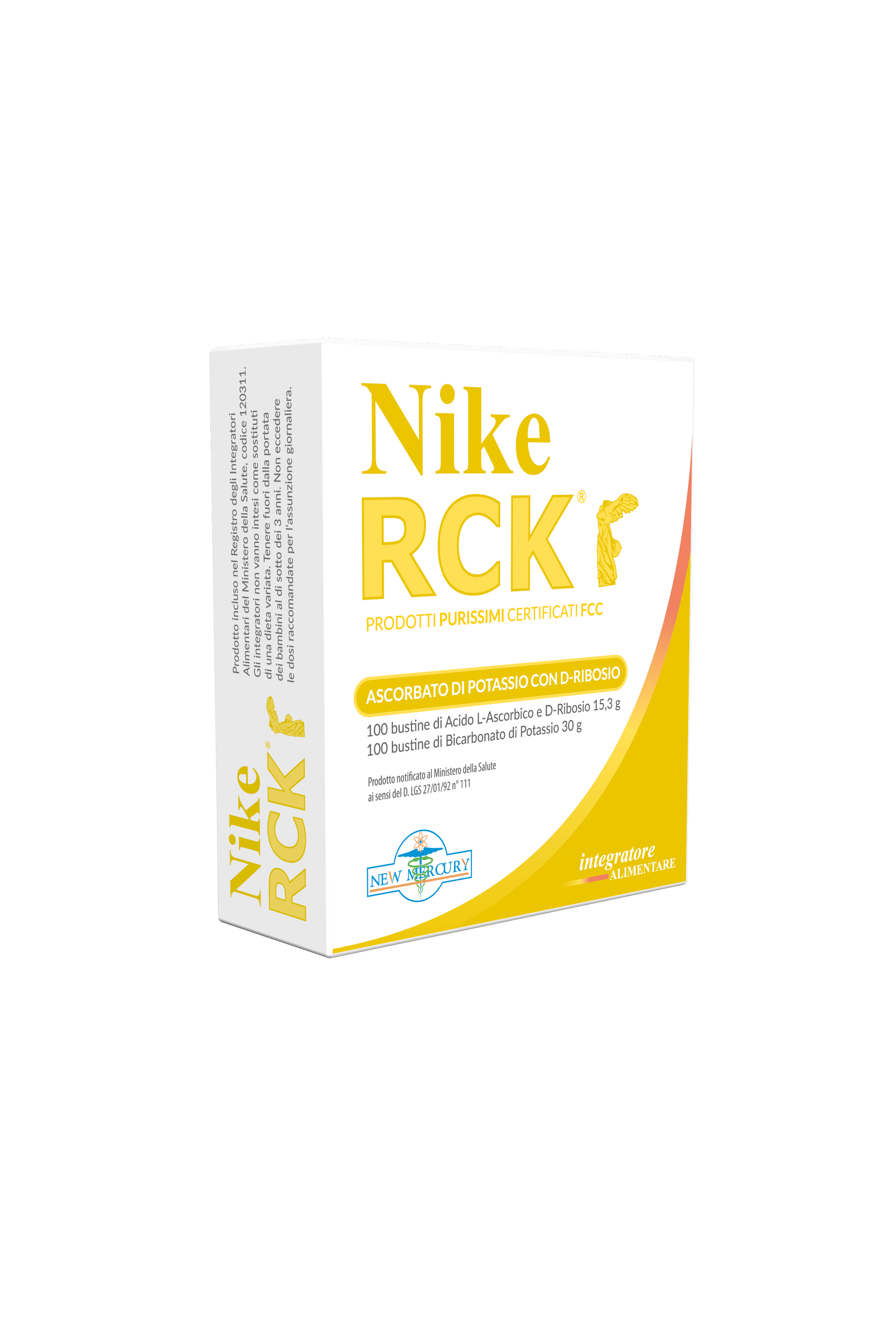 NIKE RCK ® Ascorbato di Potassio D-Ribosio — New Mercury