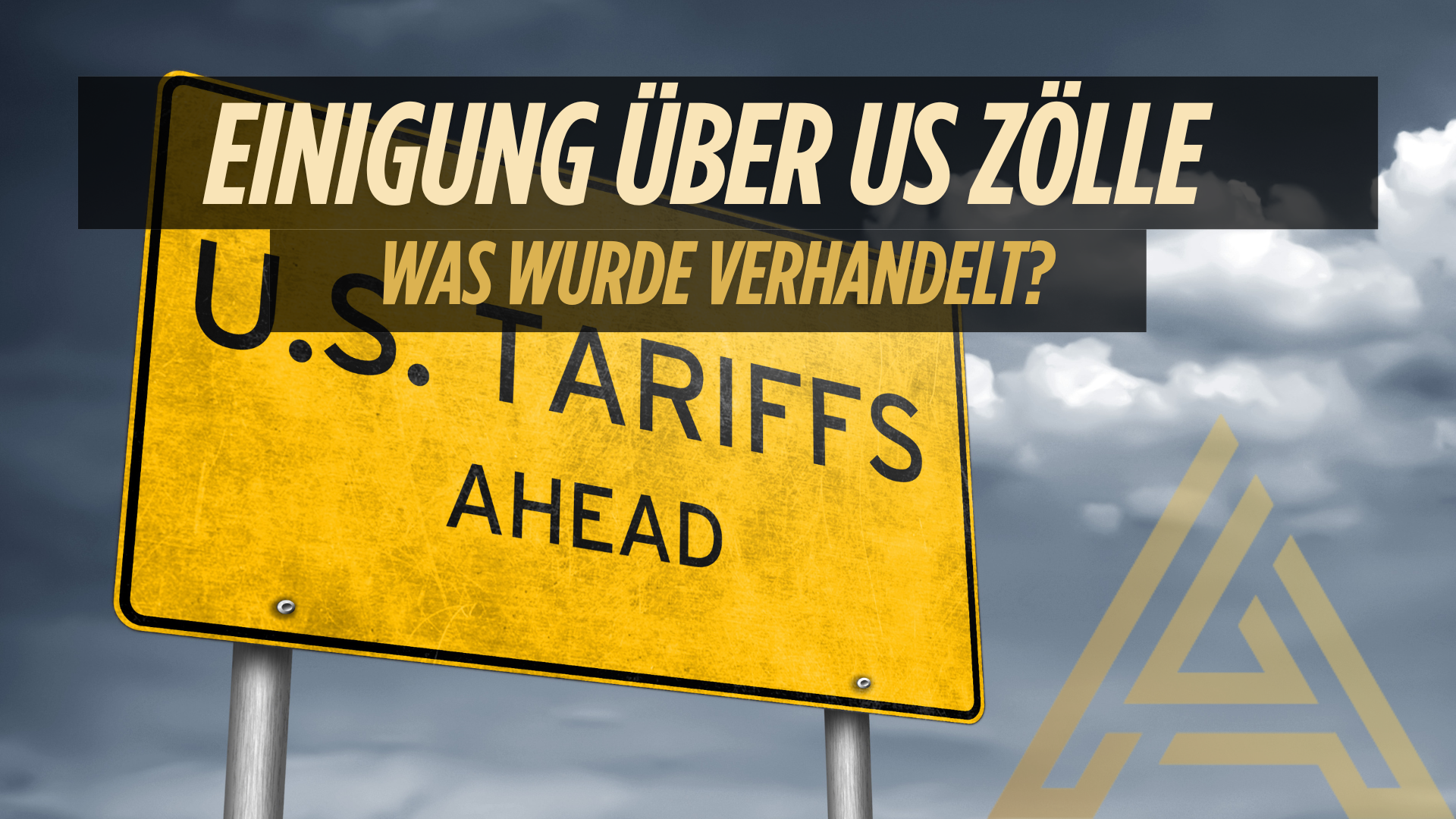 Einigung bei US-Zöllen