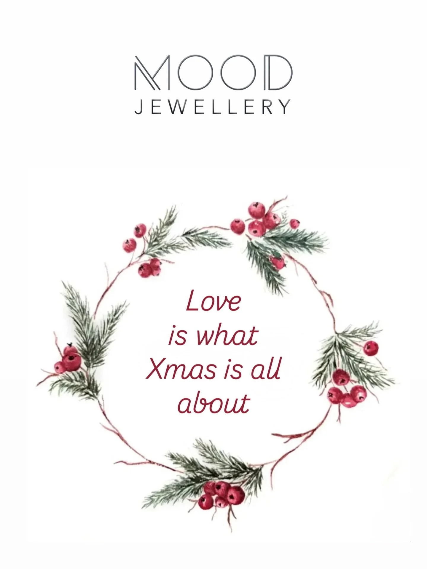 Love is what Xmas is all about ❤️
&hellip;
#moodjewellerystore #mood #xmas #natal #love