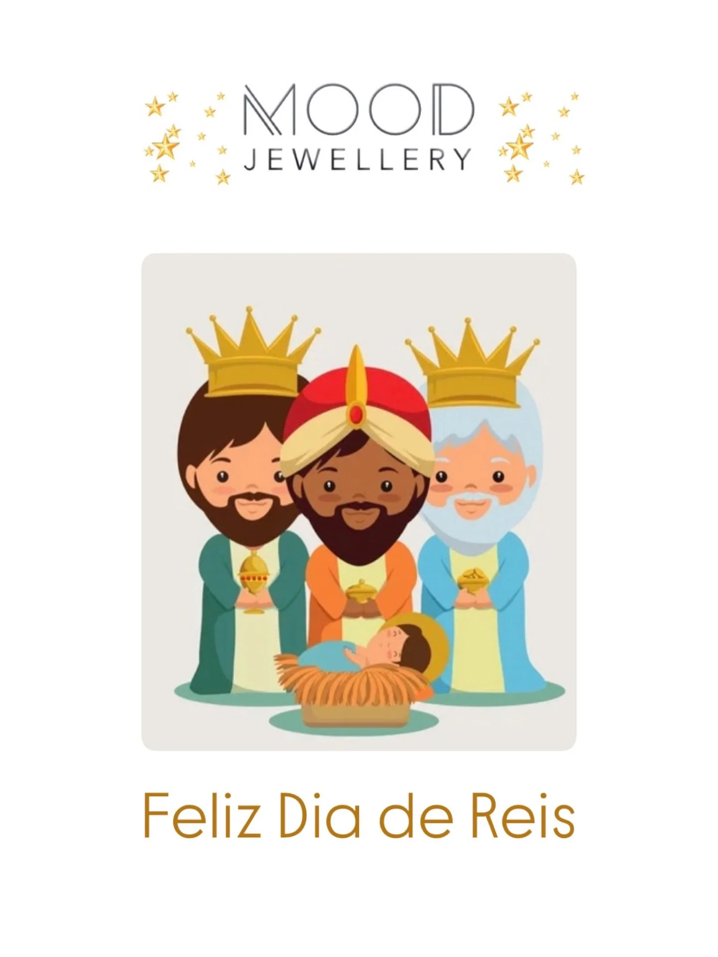 Feliz Dia de Reis 🫅 
Dia de renovar esperan&ccedil;as e celebrar a chegada dos 3 Reis Magos ✨. &Eacute; hoje, que tradicionalmente nos despedirmos do Natal. Guardamos a &aacute;rvore, o pres&eacute;pio e os enfeites&hellip;e recome&ccedil;amos ✨
&he