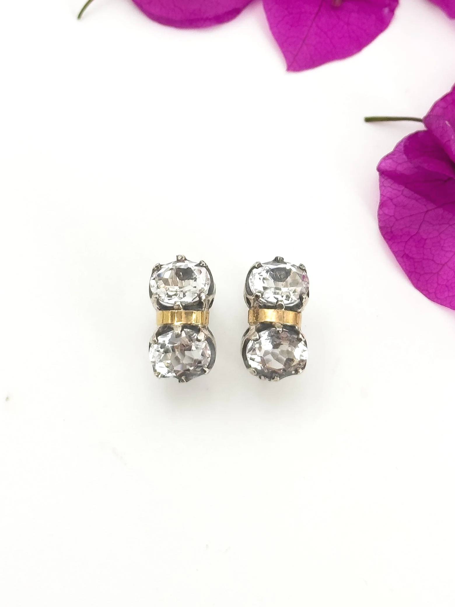 Brincos Paula - Cristal Rocha