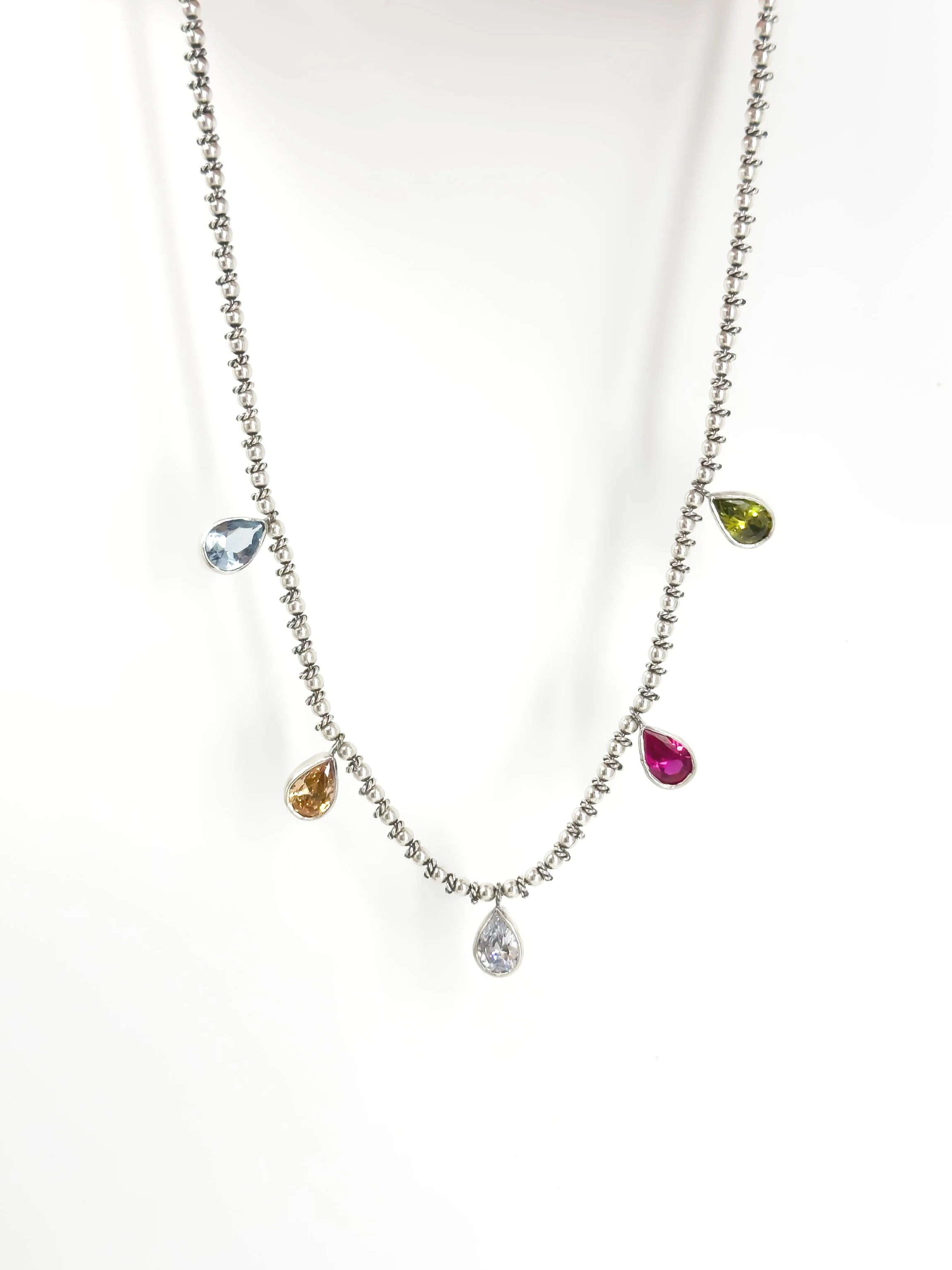 Colar Gotas - Multicolor