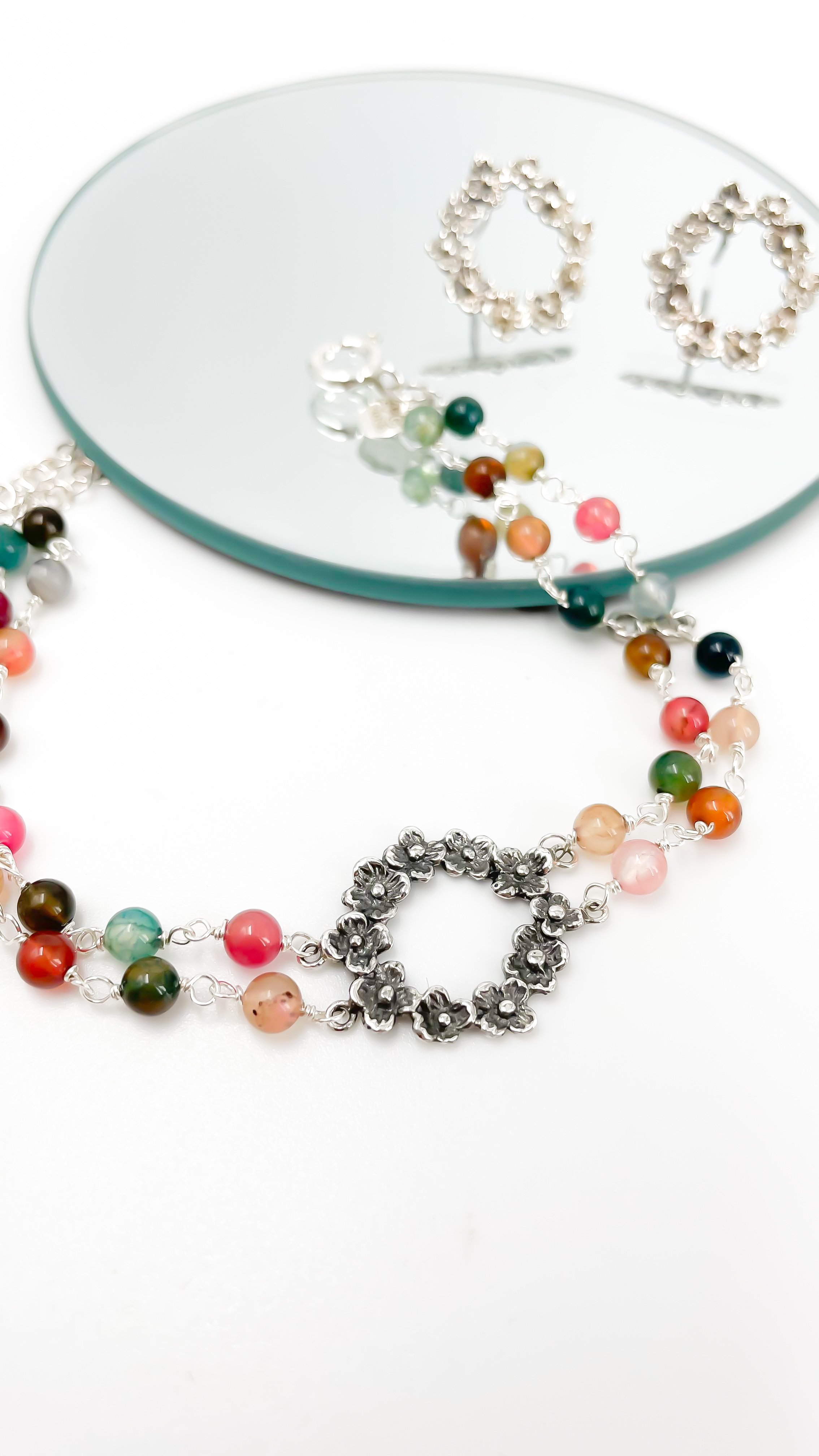 Pulseira Coroa Miosótis