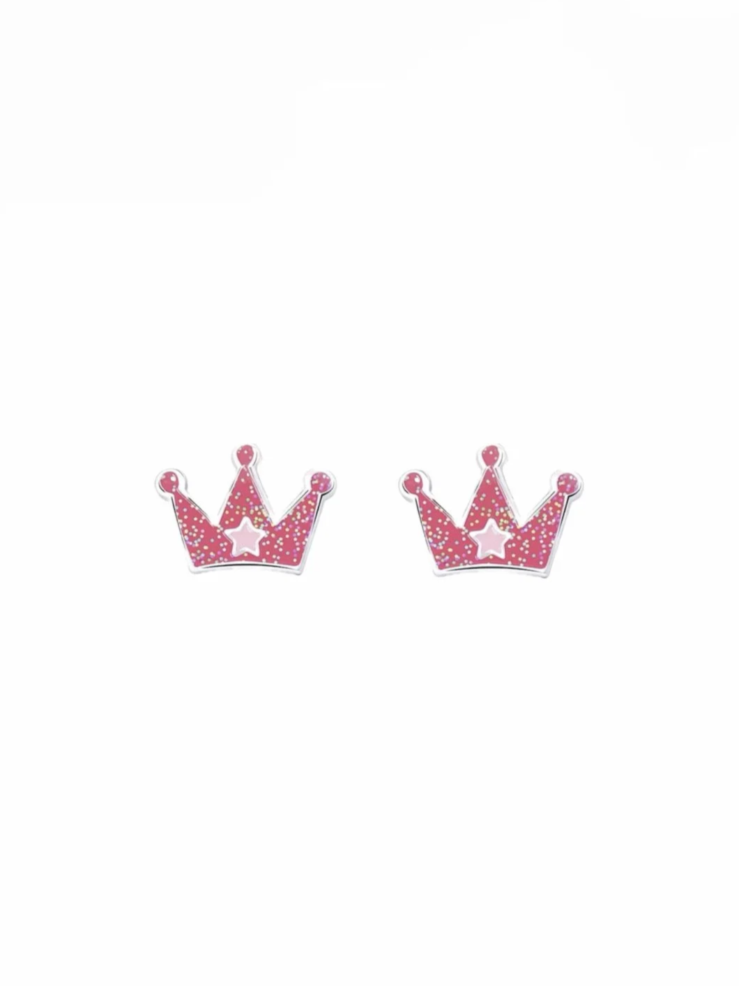 Brincos Coroa de Princesa