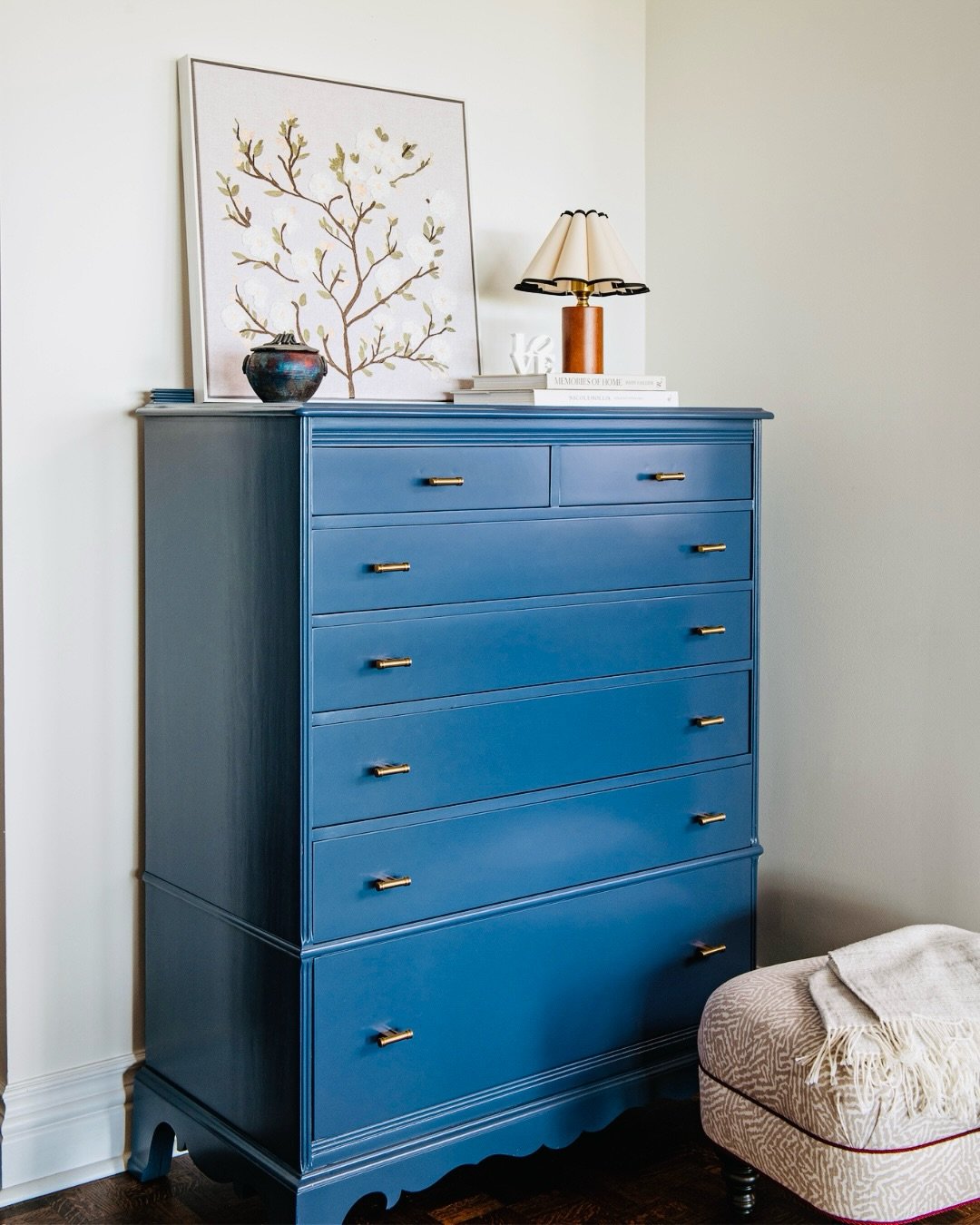 L I T T L E  C U T I E

The little footstools that we designed for our Bloor Street clients are a highlight of the project &ndash; and probably of our entire year too. I literally hugged one of them when we saw it on the worktable during production! 