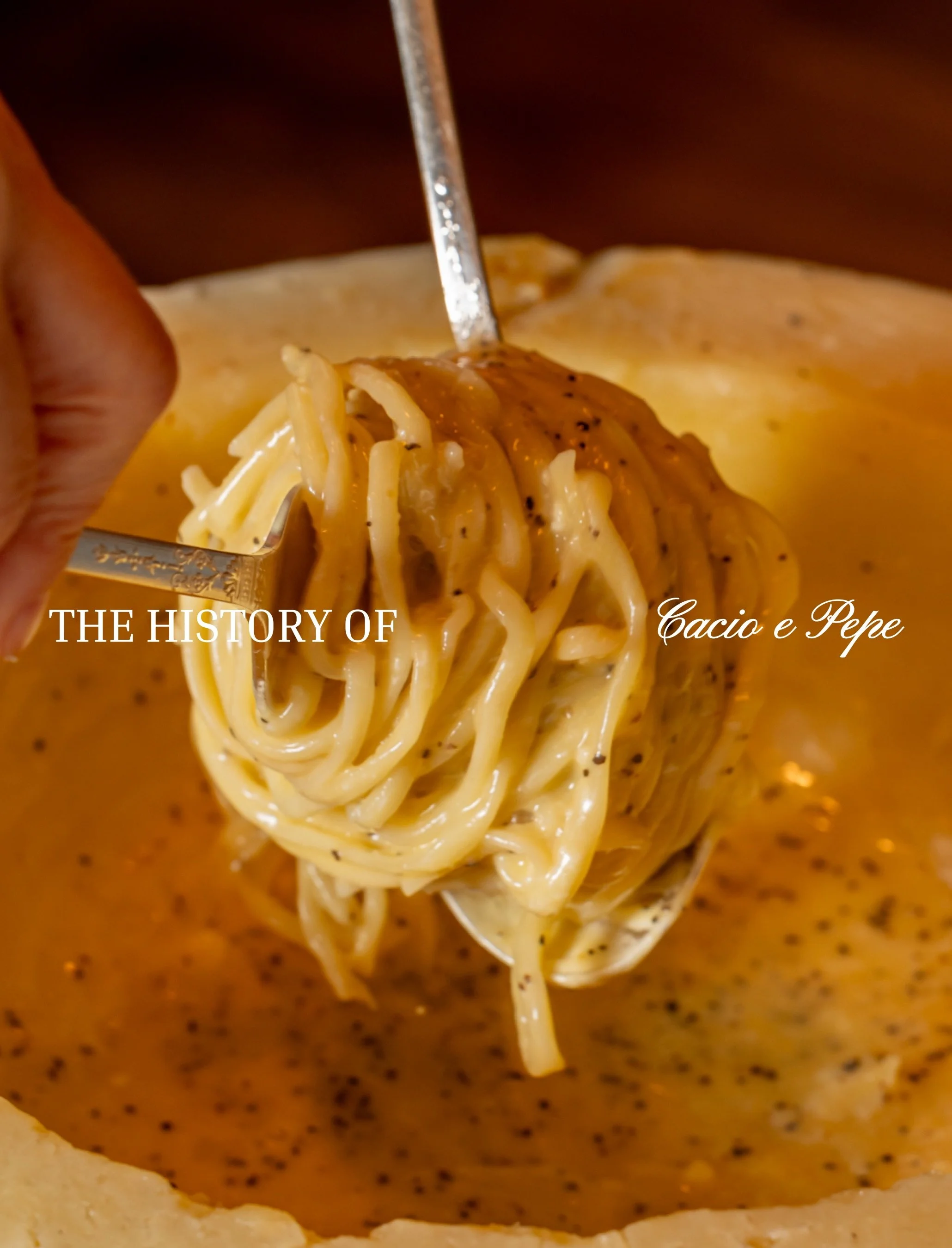 Few dishes carry as much history as Cacio e Pepe.

A Roman classic that has endured for centuries, proving that some dishes never need reinventing.