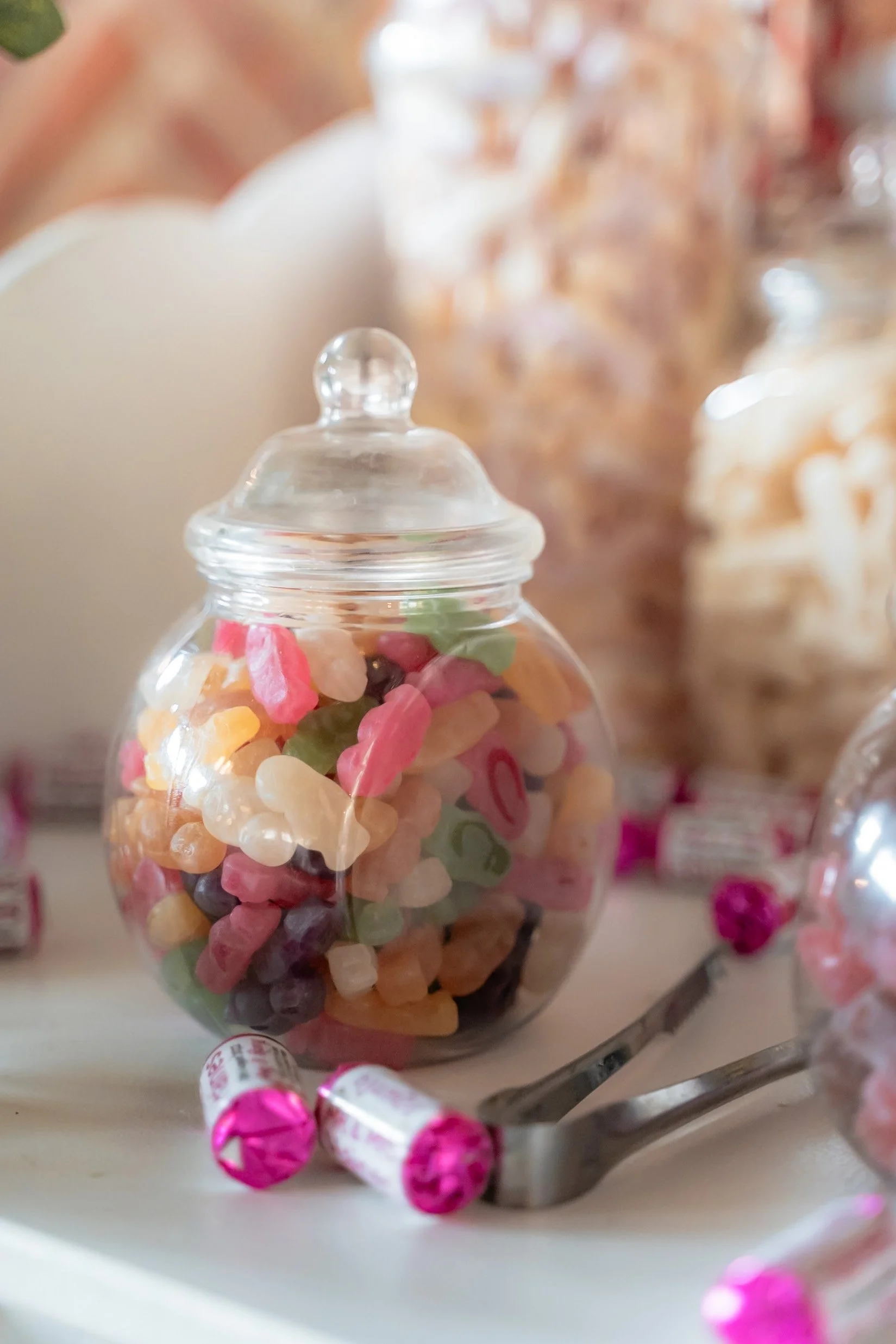 wedding sweet bar jelly babies