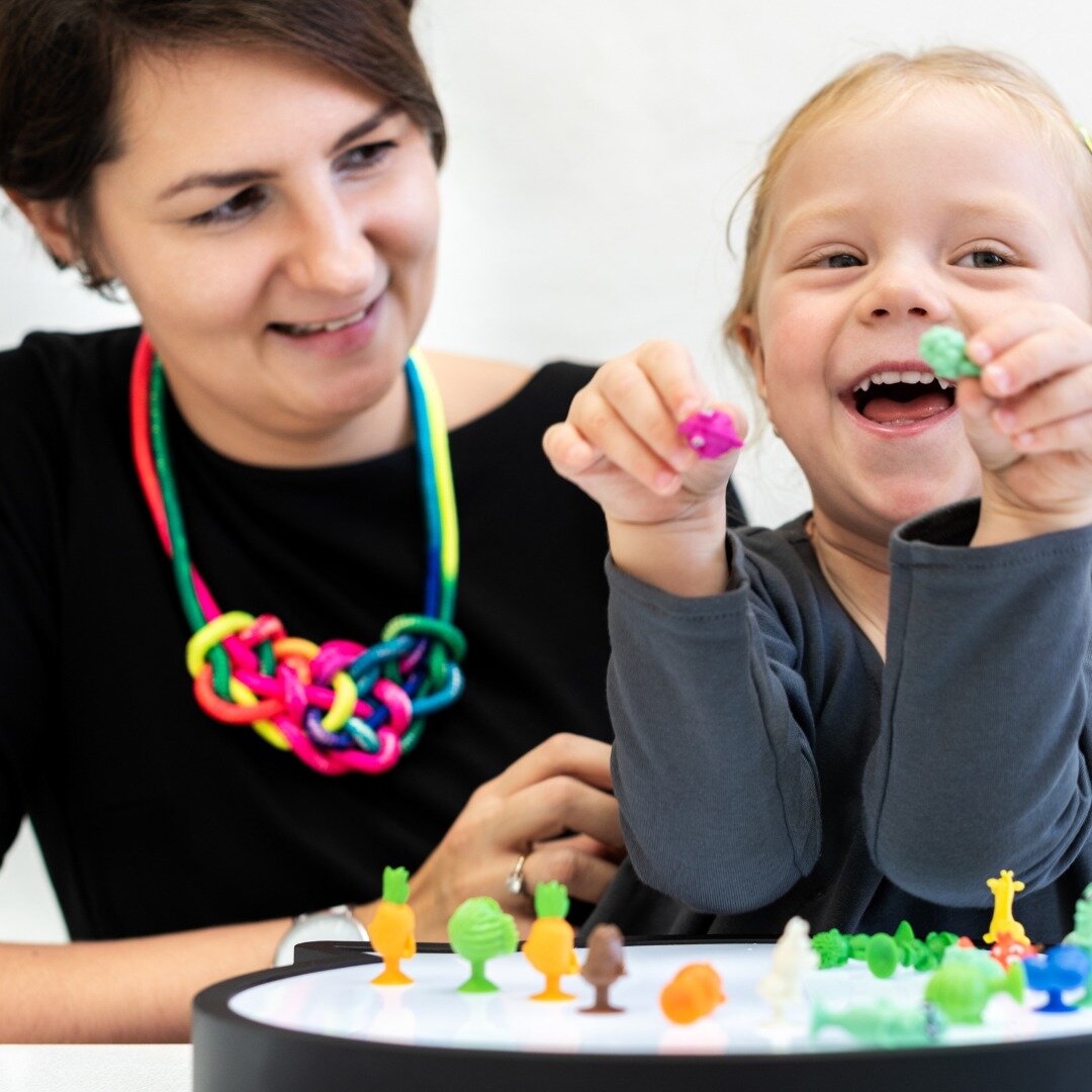 Did you know occupational therapy sessions can be fun and engaging for children, especially when they involve sensory play! 
 
Sensory play and play-based exercises can be an important part of child development, and occupational therapy can help chil