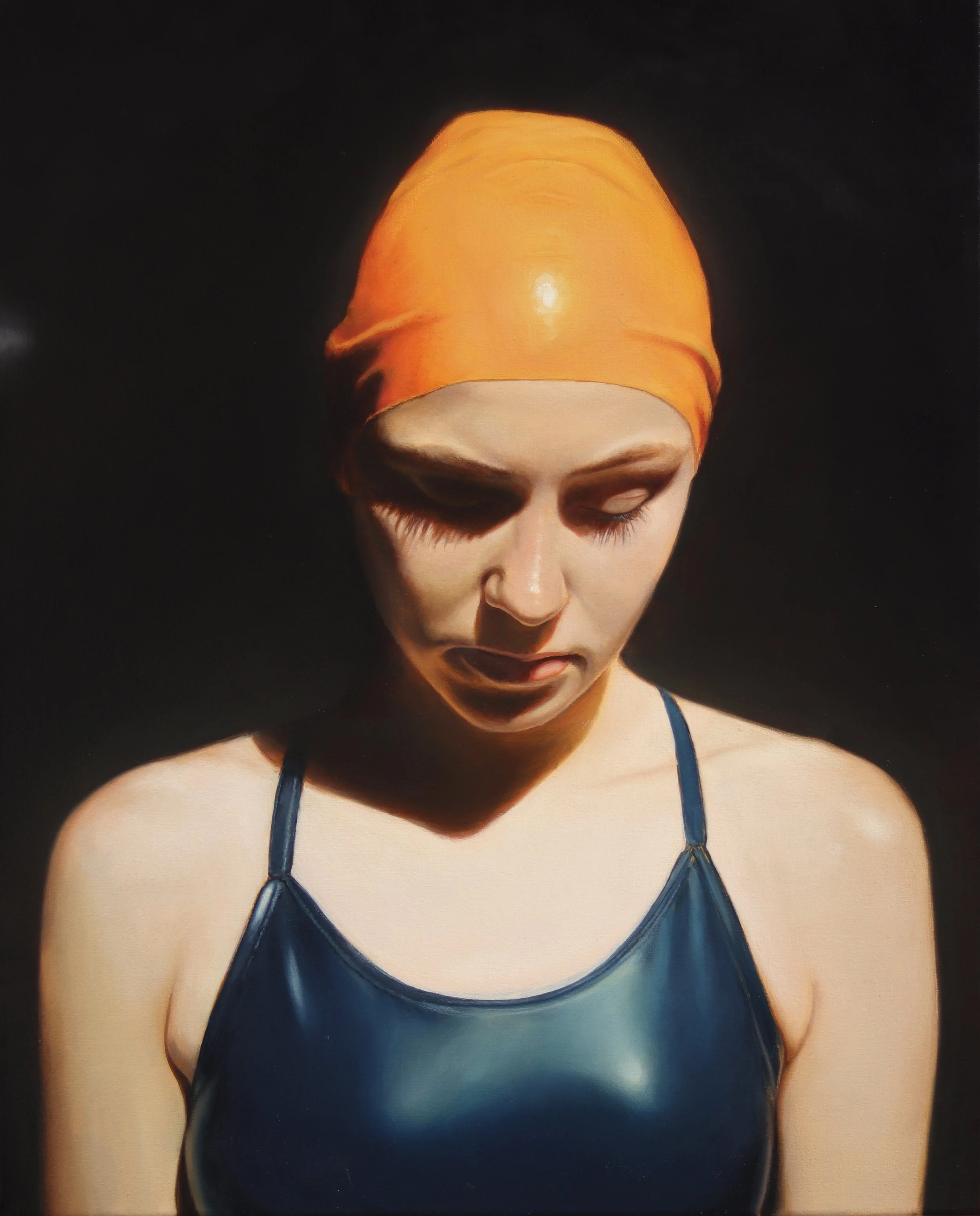 "Behind the Sun IV", oil on canvas, 530x420mm, 2026