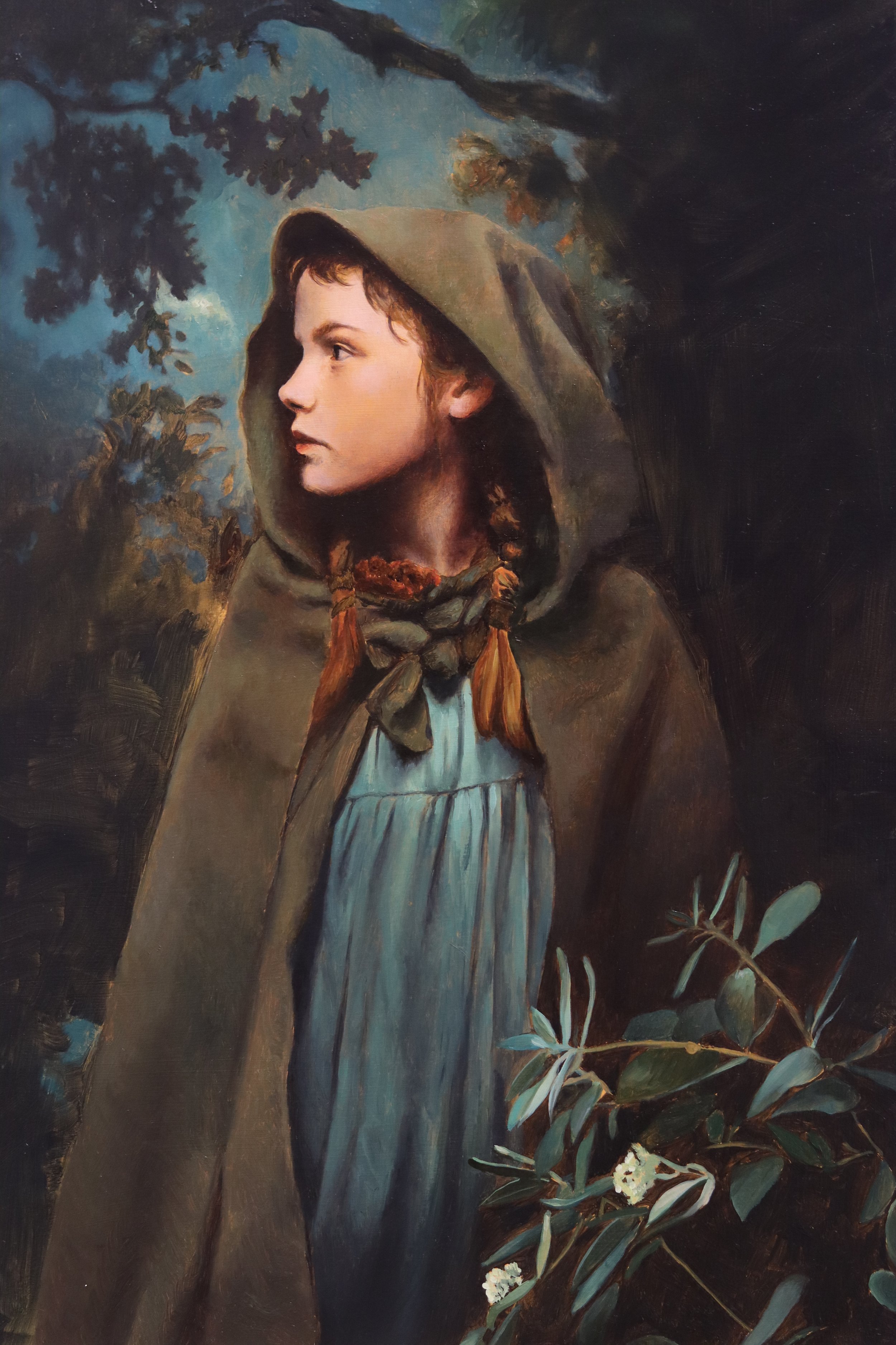 “Gretel”(2), oil on wood, 334x222mm, 2026