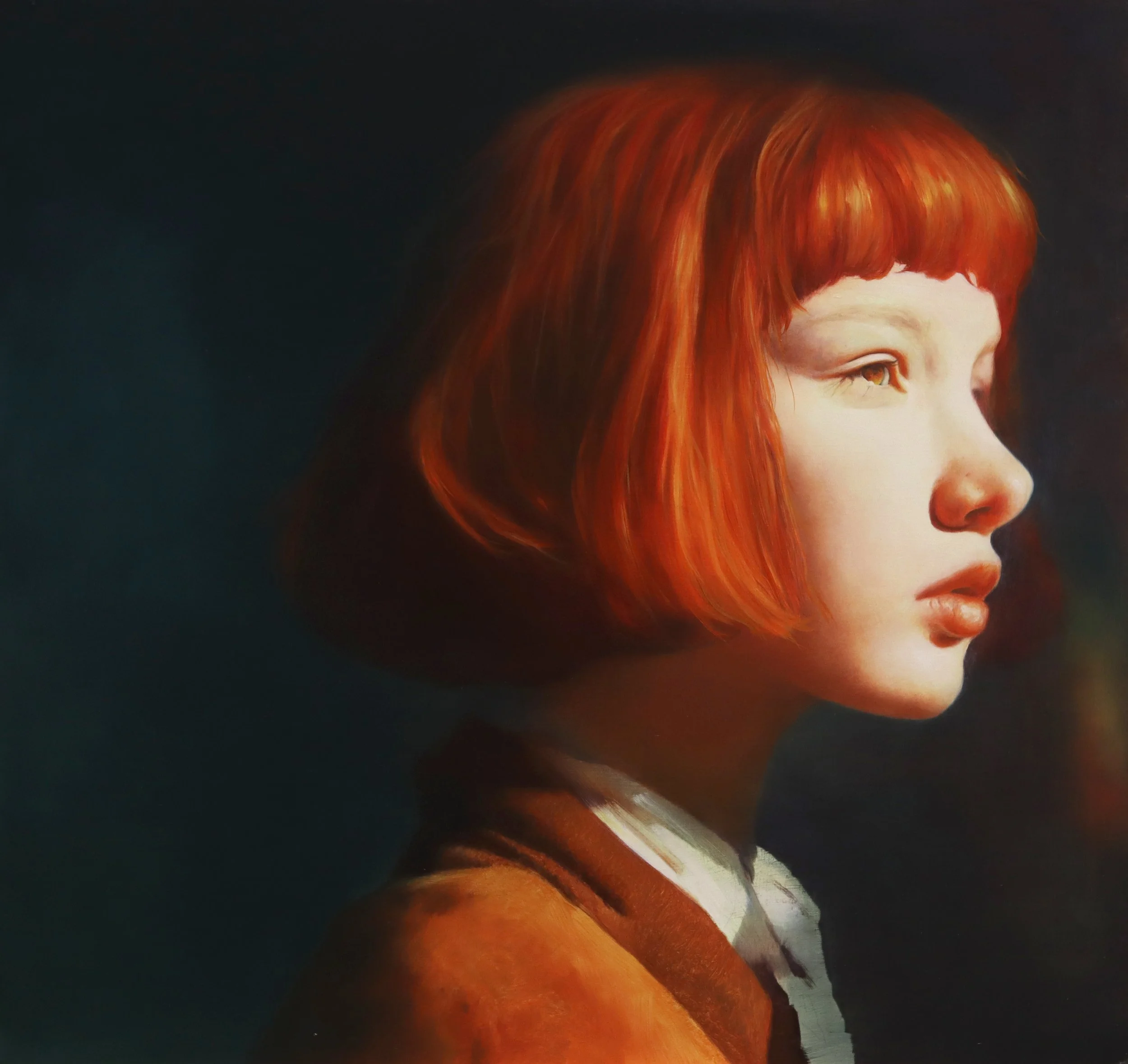 “Untitled” oil on wood, 484x514mm, 2026