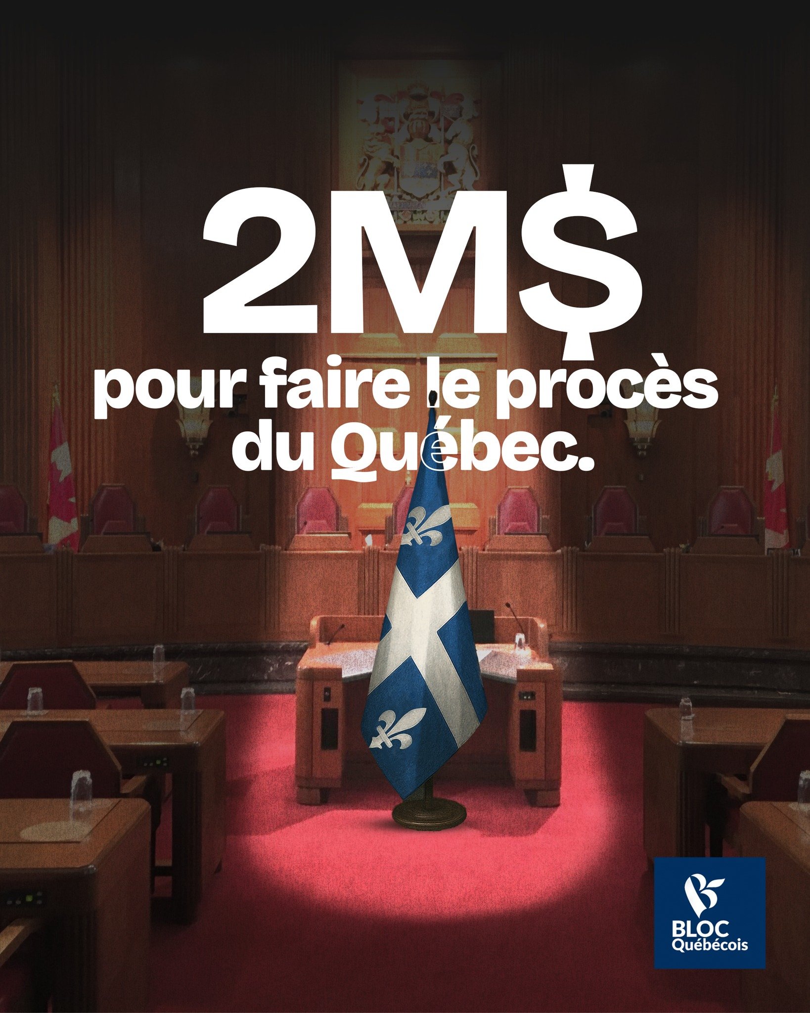 Contestation de la loi 21 par Ottawa : Deux millions pour faire le procès du Québec