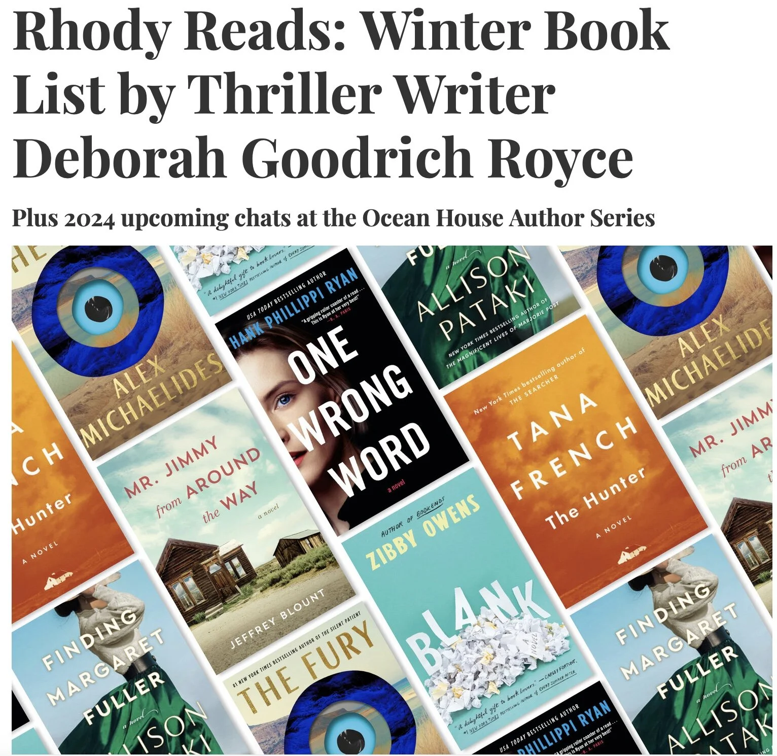 Hey Rhody: Rhody Reads