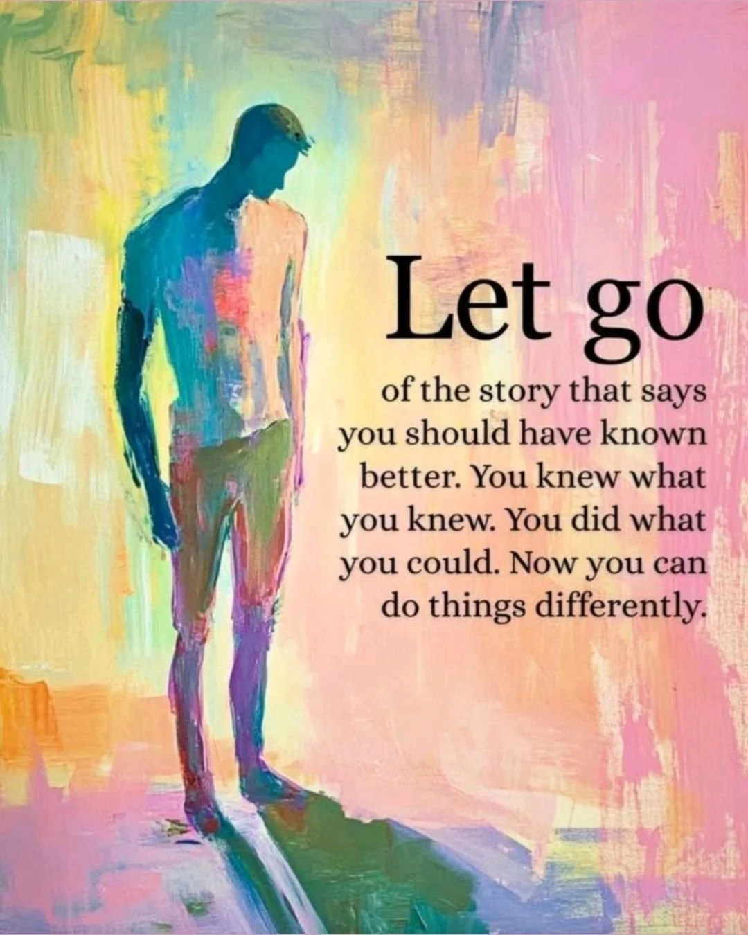 Letting go of an old self-image in the context of mental health can feel like grieving, but it&rsquo;s also an opening to growth. Often, we carry versions of ourselves formed by past experiences, trauma, or limiting beliefs. These old identities can 
