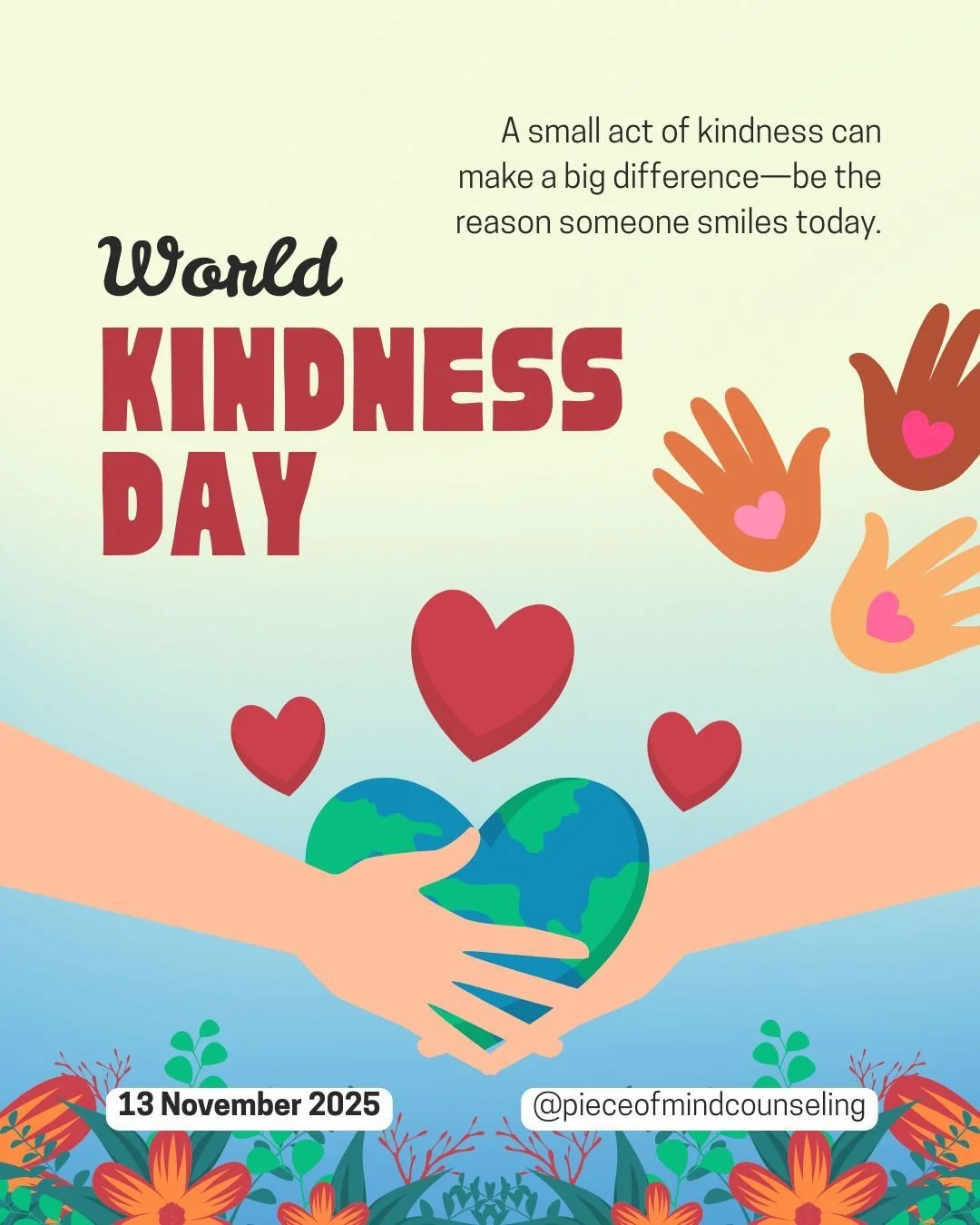 Share what random act of kindness you did or someone did for you today.