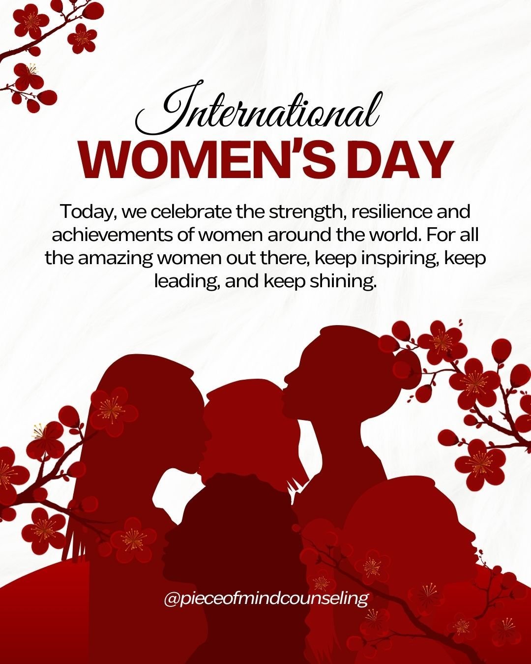 Happy International Women&rsquo;s Day! 💐

March 8 is all about celebrating women everywhere &mdash; their strength, creativity, kindness, and the amazing things they do every single day. It&rsquo;s a time to lift each other up, say thank you, and ke