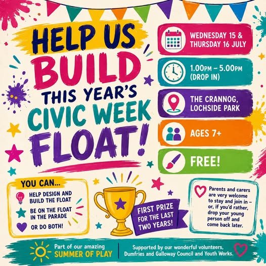 Civic Week Float Building
