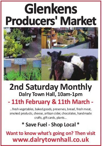 Glenkens Producers' Markey poster