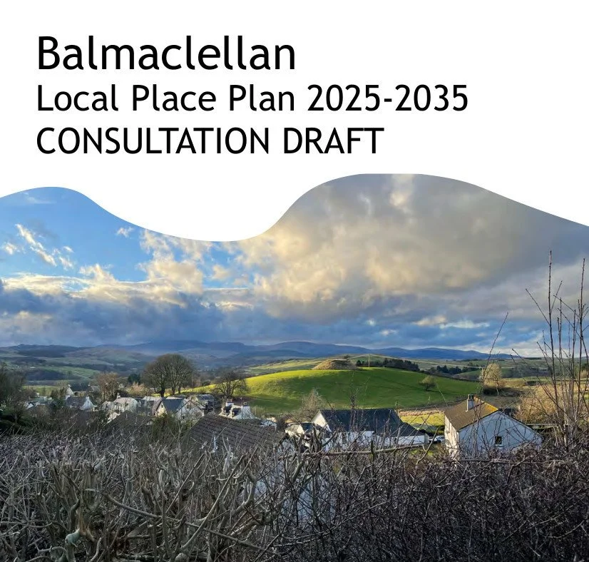 Balmaclellan Local Place Plan now open for formal consultation