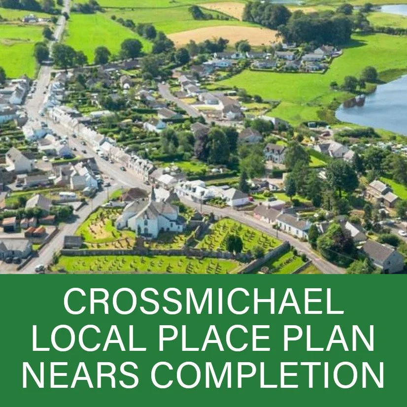 Crossmichael Local Place Plan nears completion