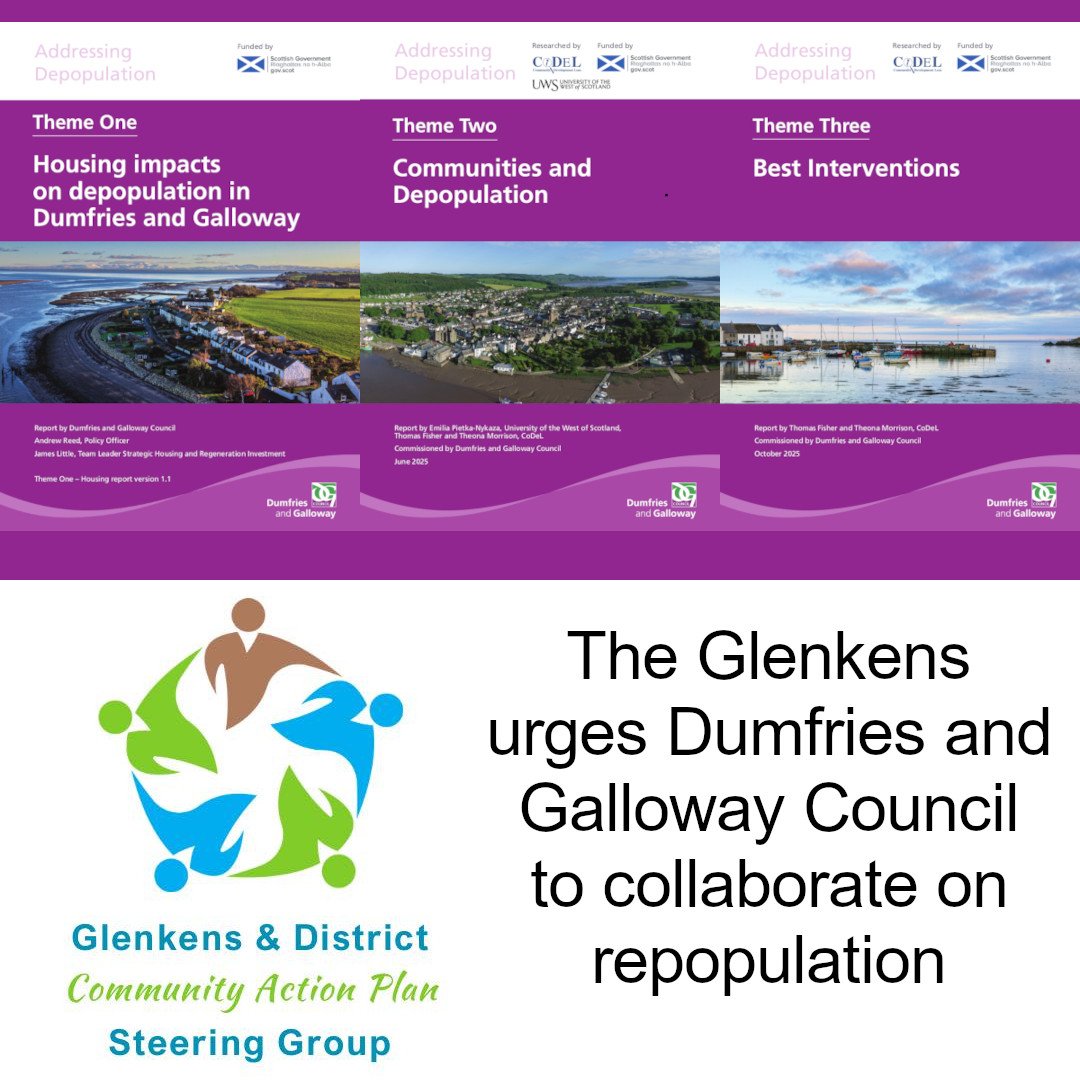 The Glenkens urges Dumfries and Galloway Council to collaborate on repopulation