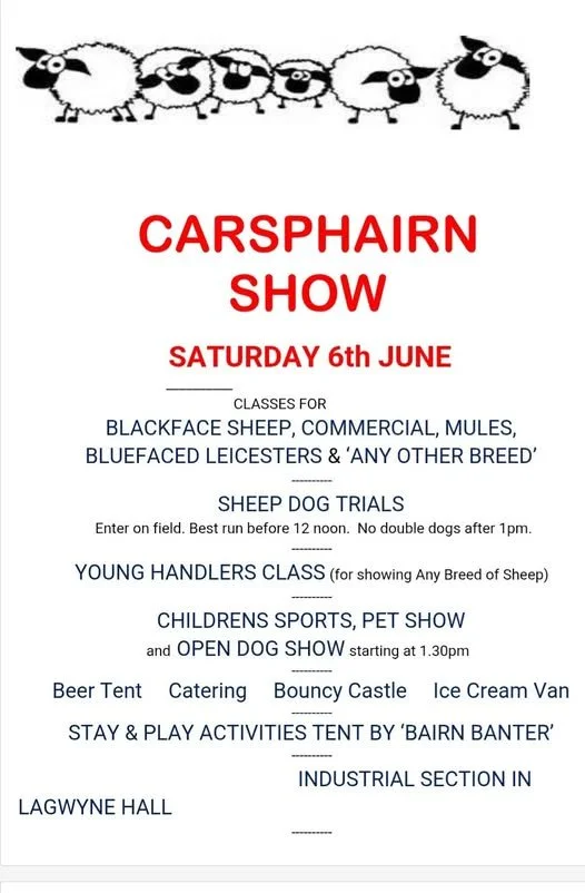 Carsphairn Show 2026