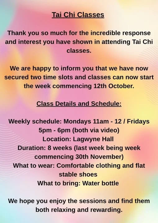Tai Chi in Carsphairn