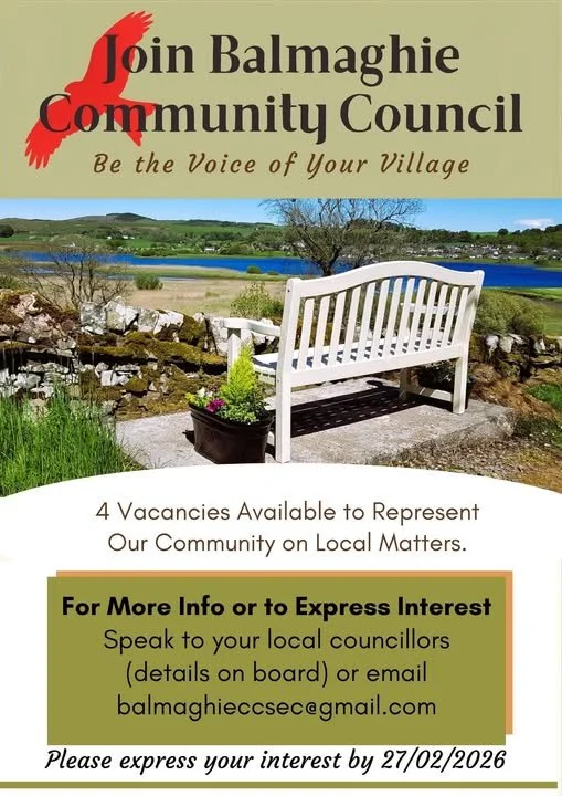 Balmaghie Community Council vacancies